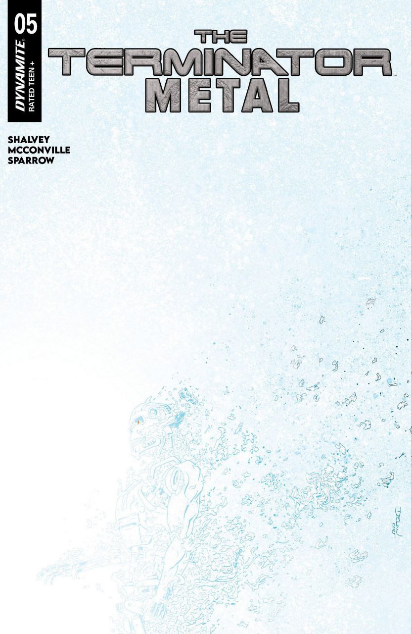 Portada ampliada de THE TERMINATOR METAL