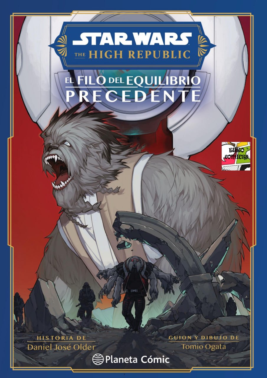 Portada ampliada de STAR WARS THE HIGH REPUBLIC EL FILO DEL EQUILIBRIO PRECEDENTE