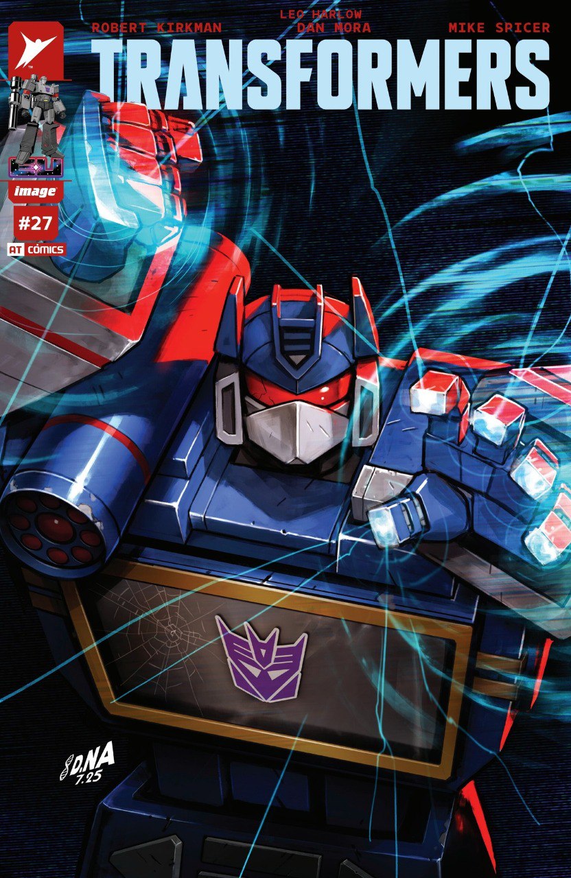Portada ampliada de Transformers