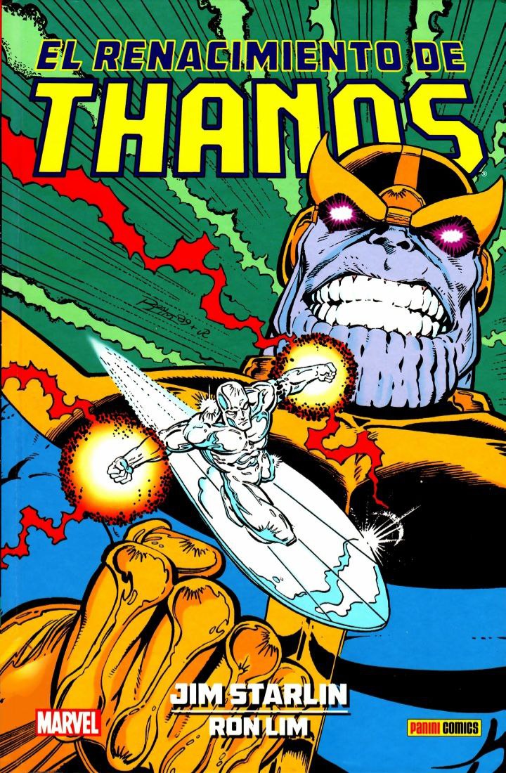 Portada ampliada de EL RENACIMIENTO DE THANOS