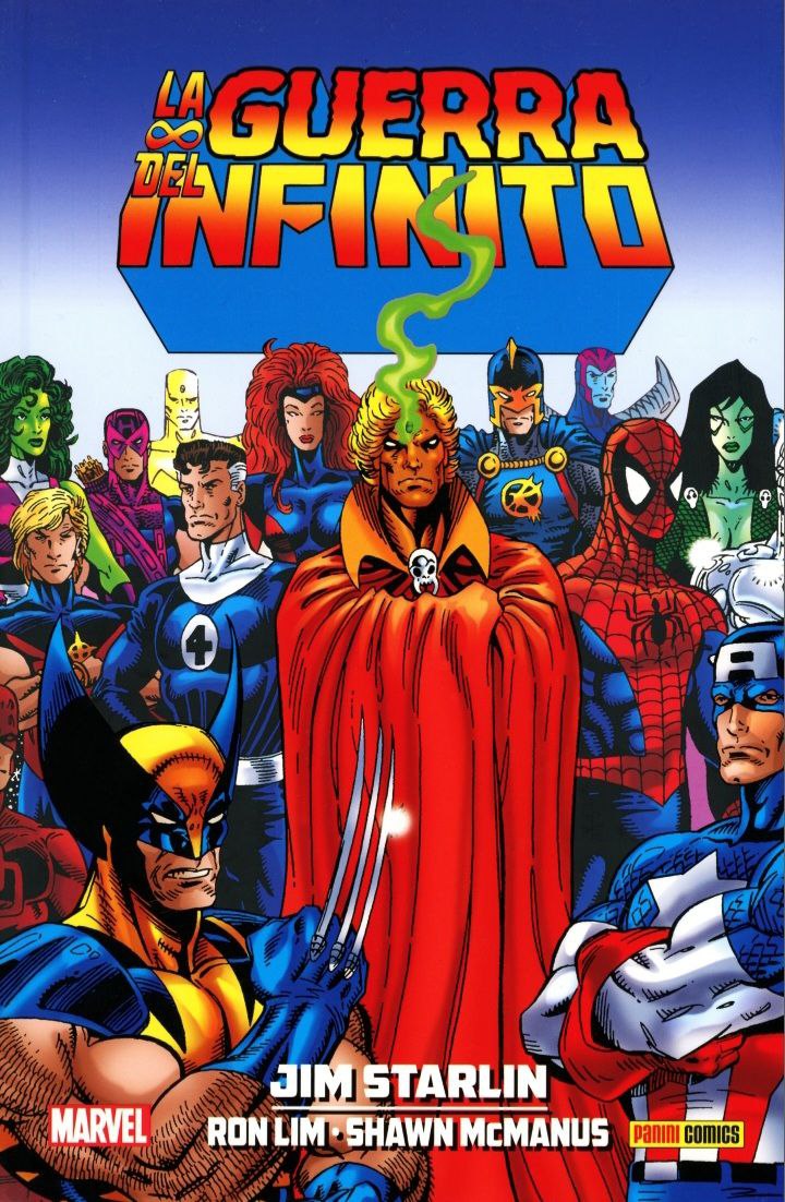 Portada ampliada de LA GUERRA DEL INFINITO