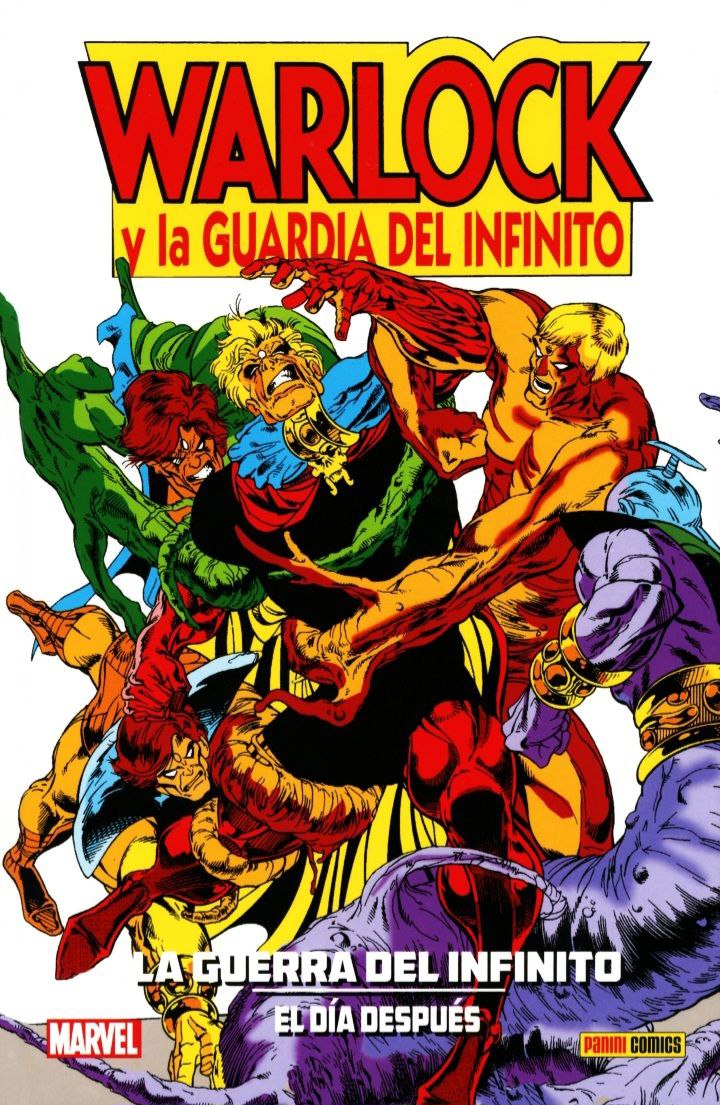 Portada ampliada de WARLOCK y la GUARDIA DEL INFINITO