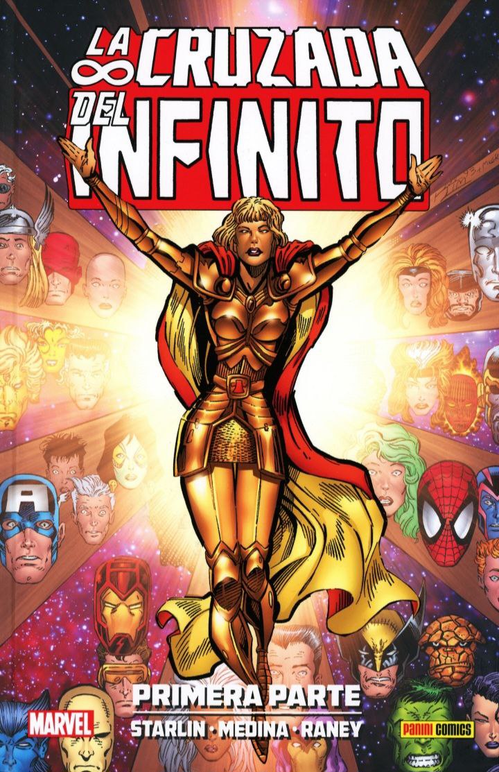 Portada ampliada de La cruzada del infinito