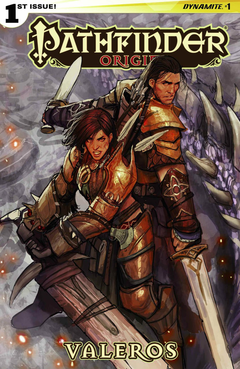 Portada ampliada de Pathfinder Origi