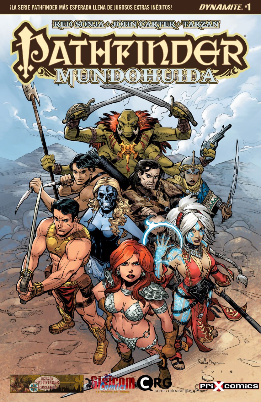 Portada ampliada de Pathfinder Mundohujda