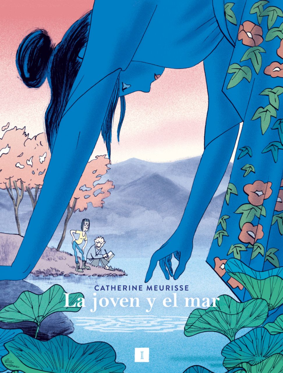 Portada ampliada de La joven y el mar