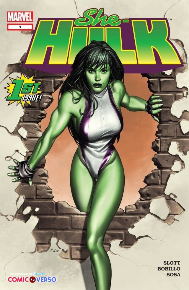Portada ampliada de She-Hulk