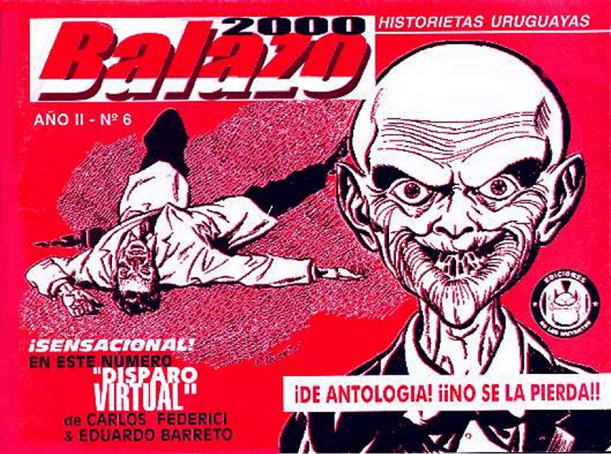 Portada ampliada de Balazo 2000