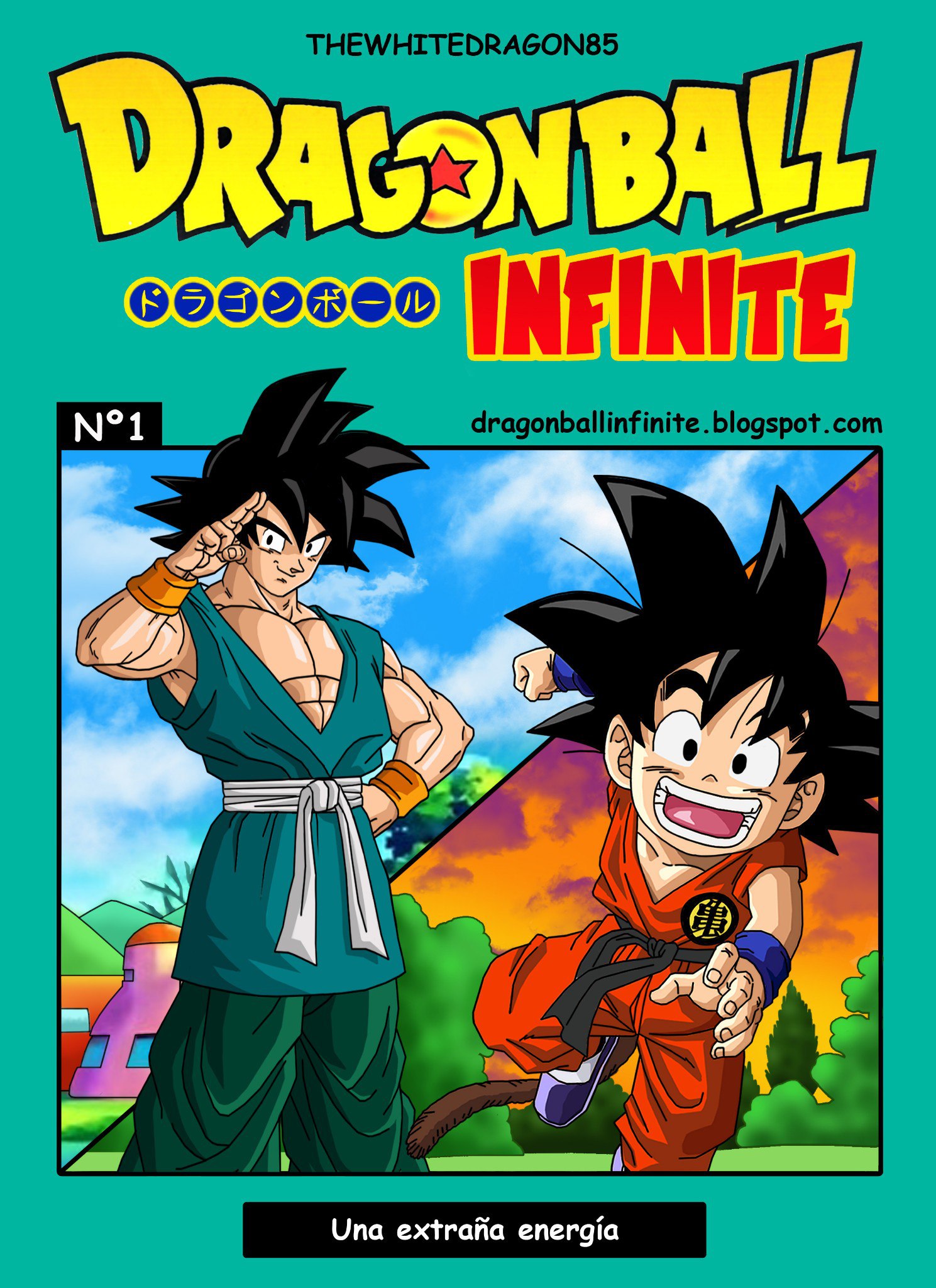 Portada ampliada de DRAGON BALL INFINITE