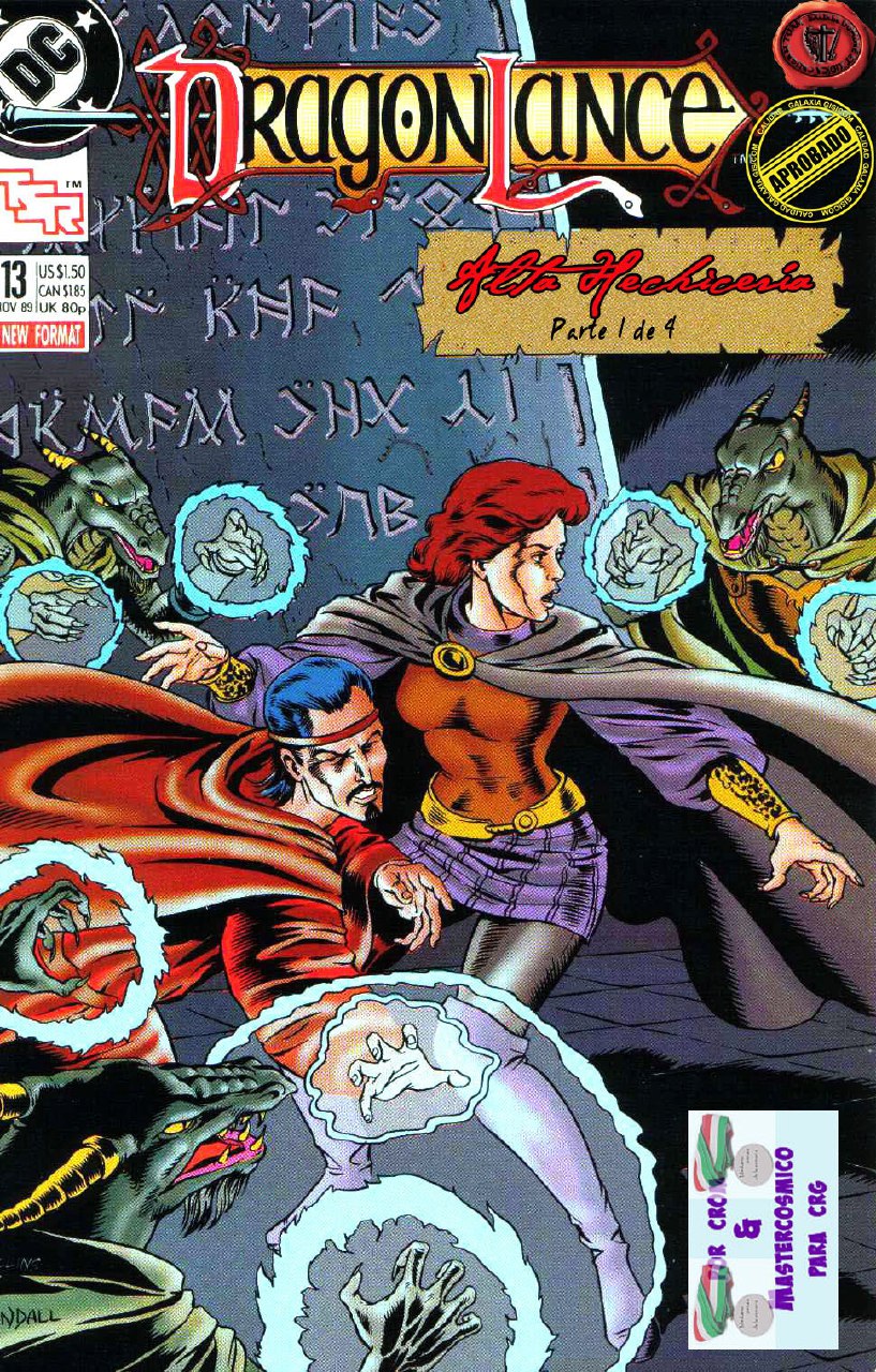 Portada ampliada de DragonLance
