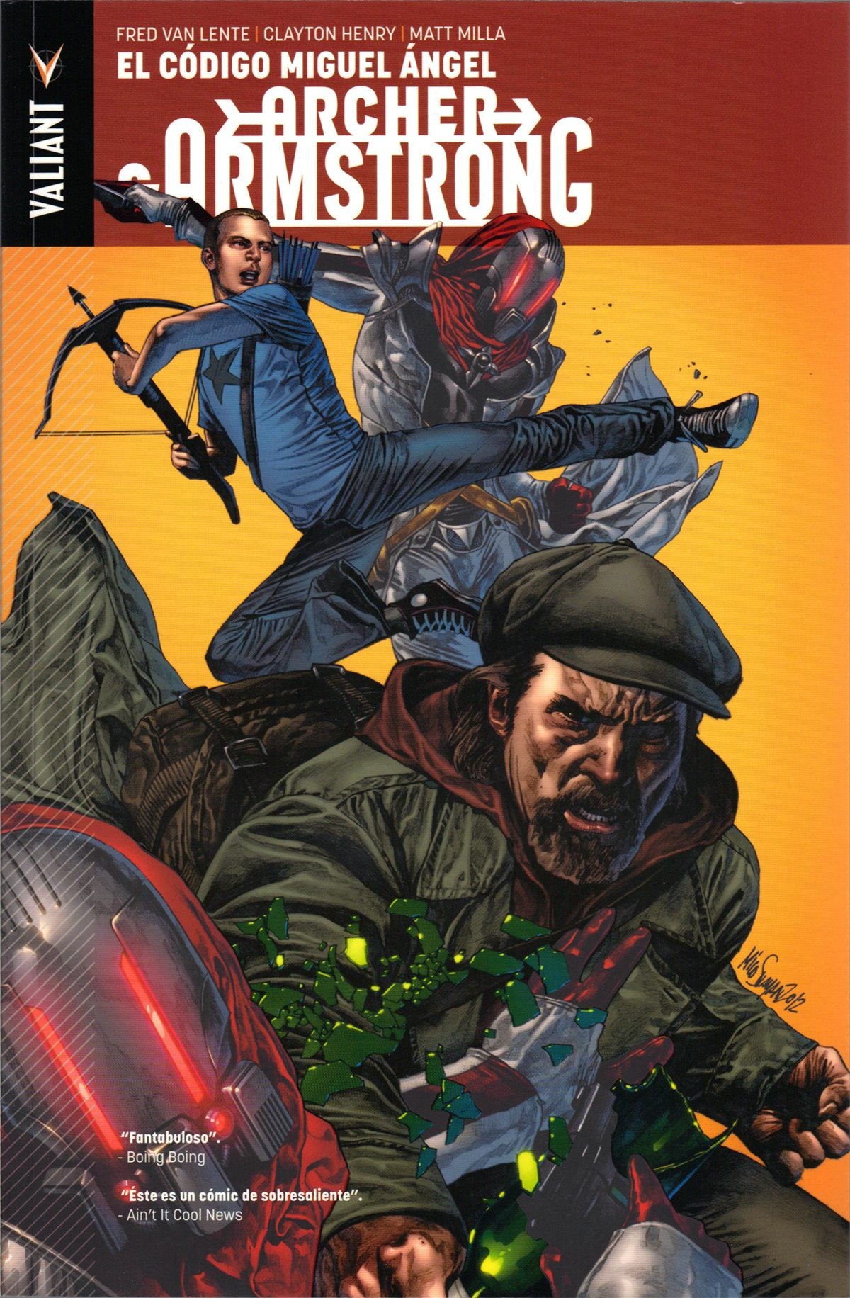 Portada ampliada de Archer & Armstrong