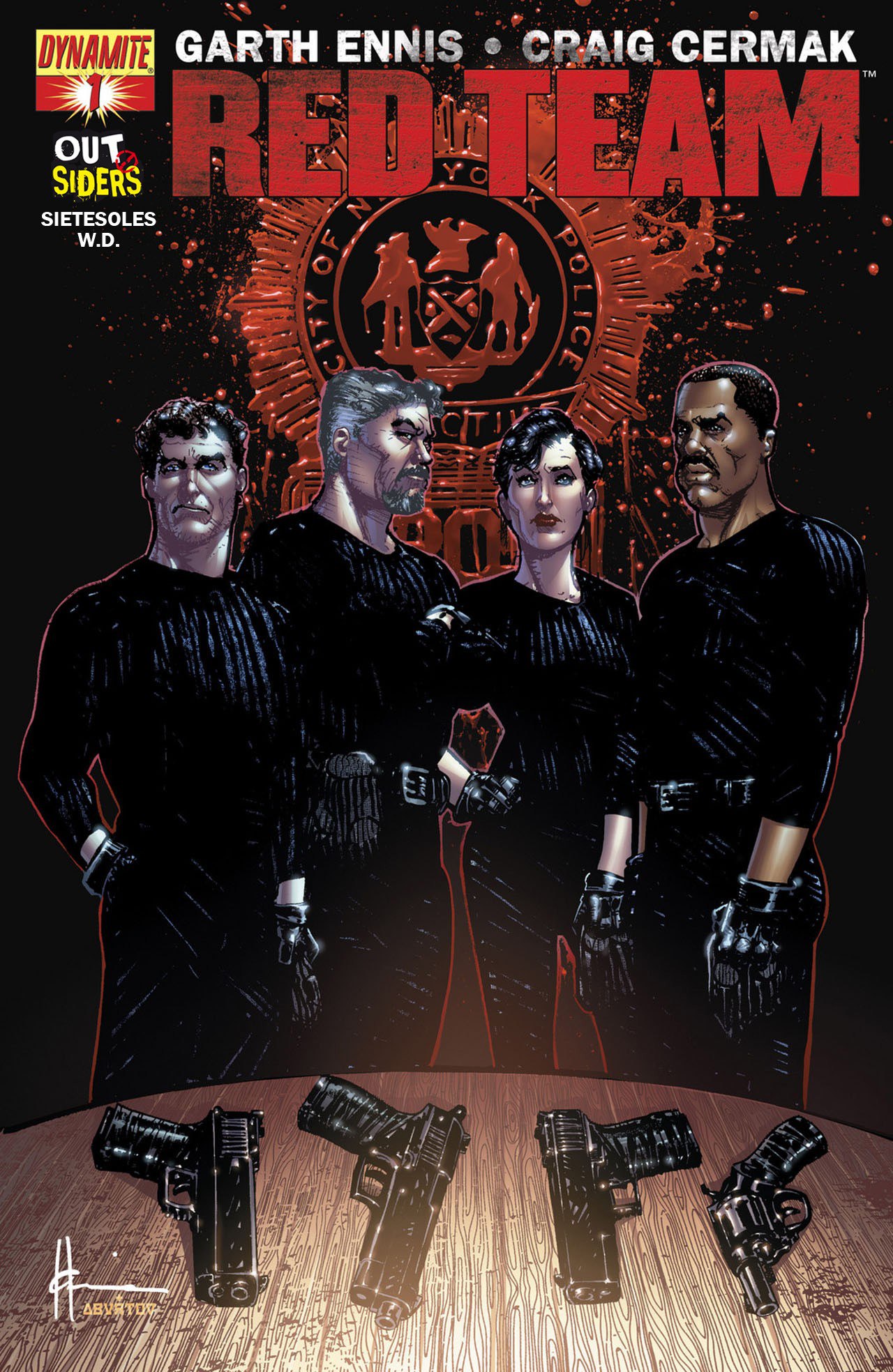Portada ampliada de RED TEAM
