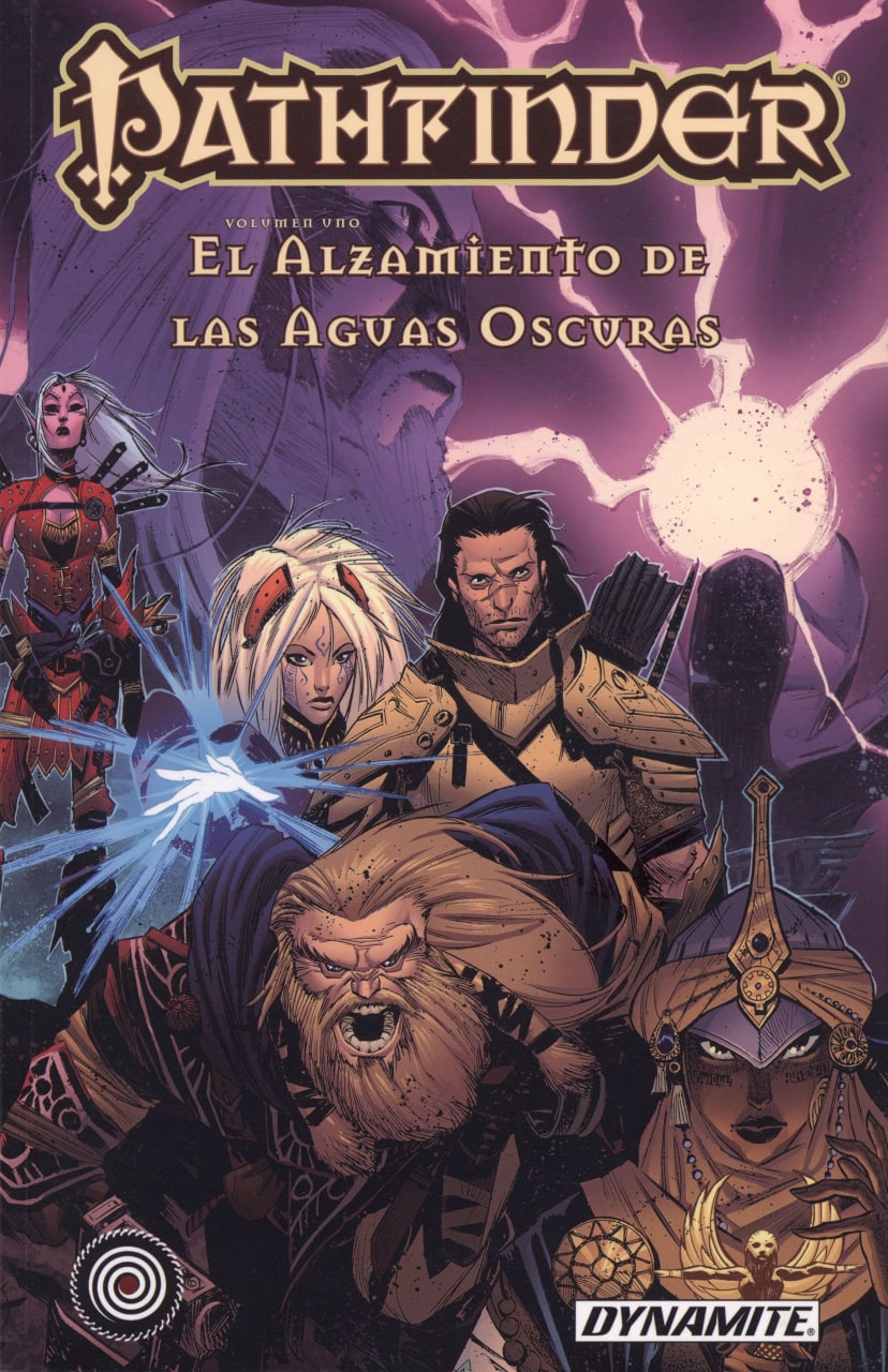 Portada ampliada de Pathfinder El Alzamiento de las Aguas Oscuras