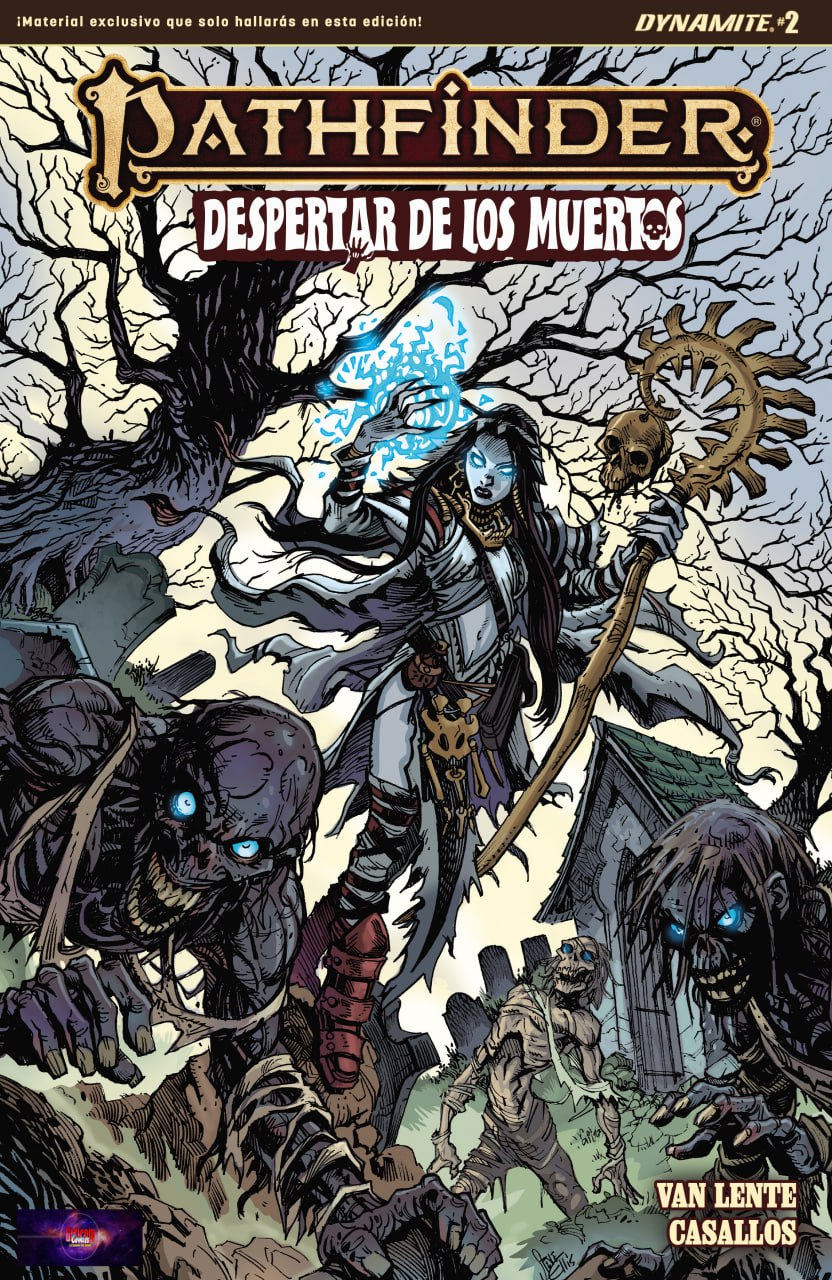 Portada ampliada de Pathfinder: Despertar de los Muertos