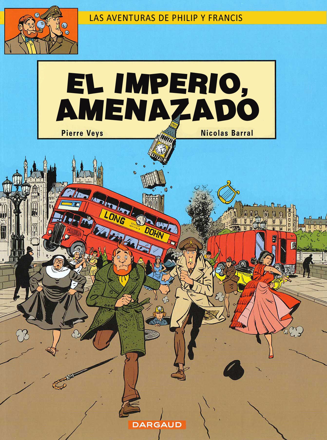 Portada ampliada de EL IMPERIO, AMENAZADO