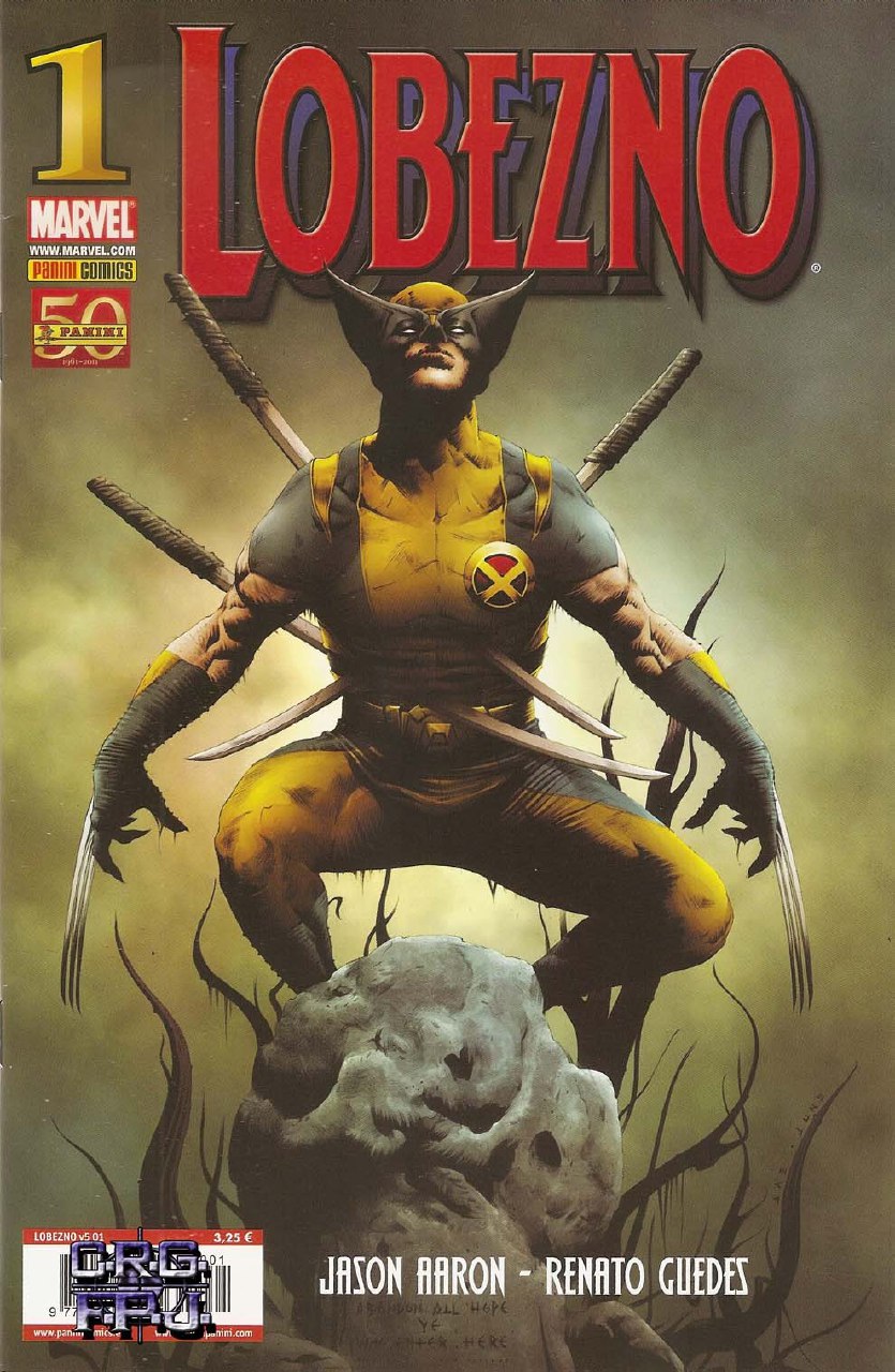 Portada ampliada de Lobezno