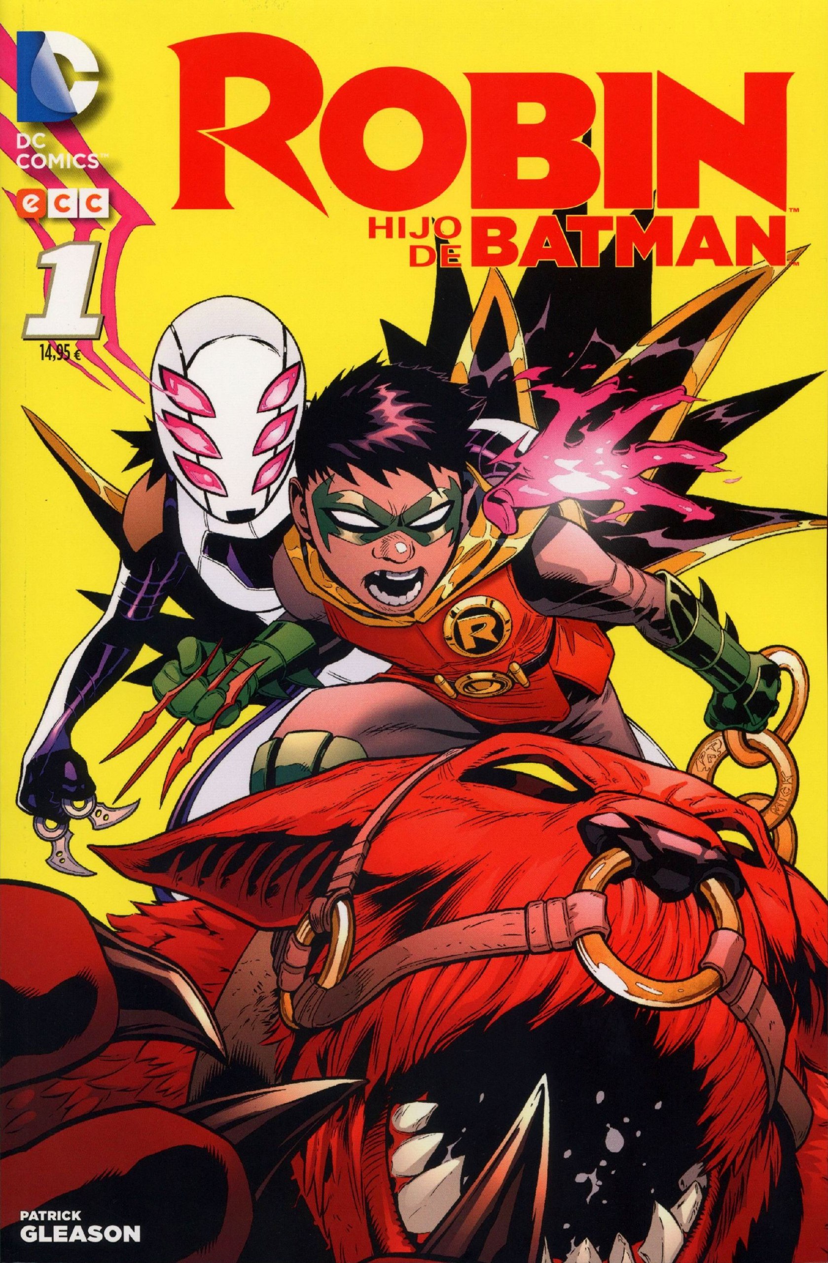 Portada ampliada de ROBIN HIJO DE BATMAN