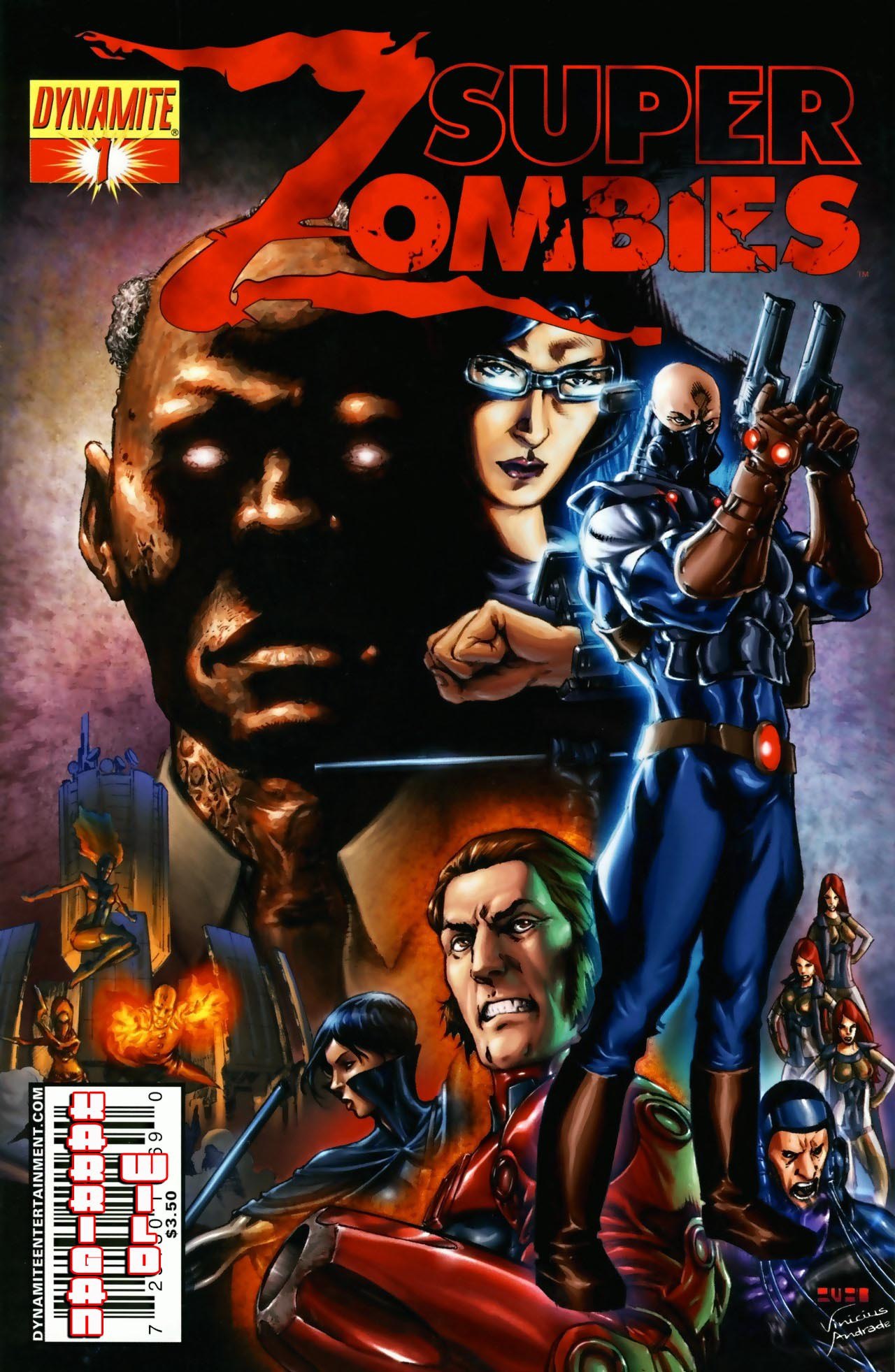 Portada ampliada de 7 Super Zombies
