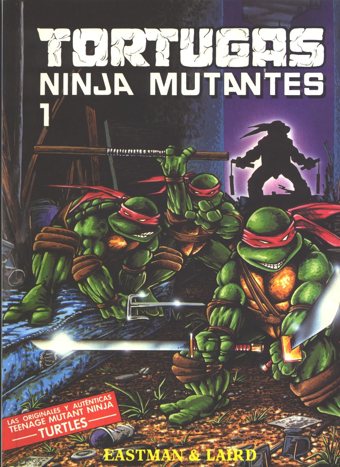 Portada ampliada de TORTUGAS NINJA MUTANTES