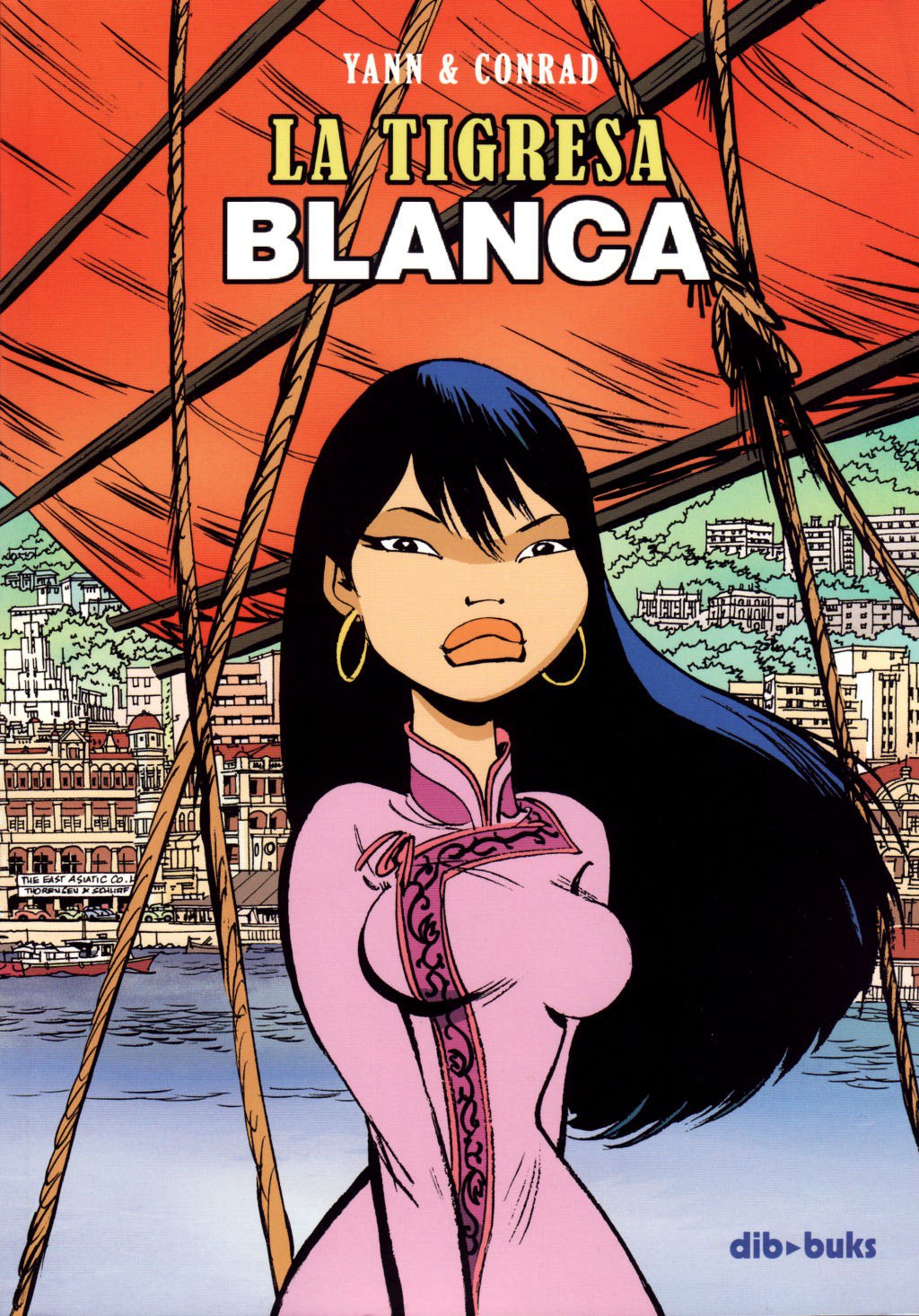 Portada ampliada de La Tigresa Blanca