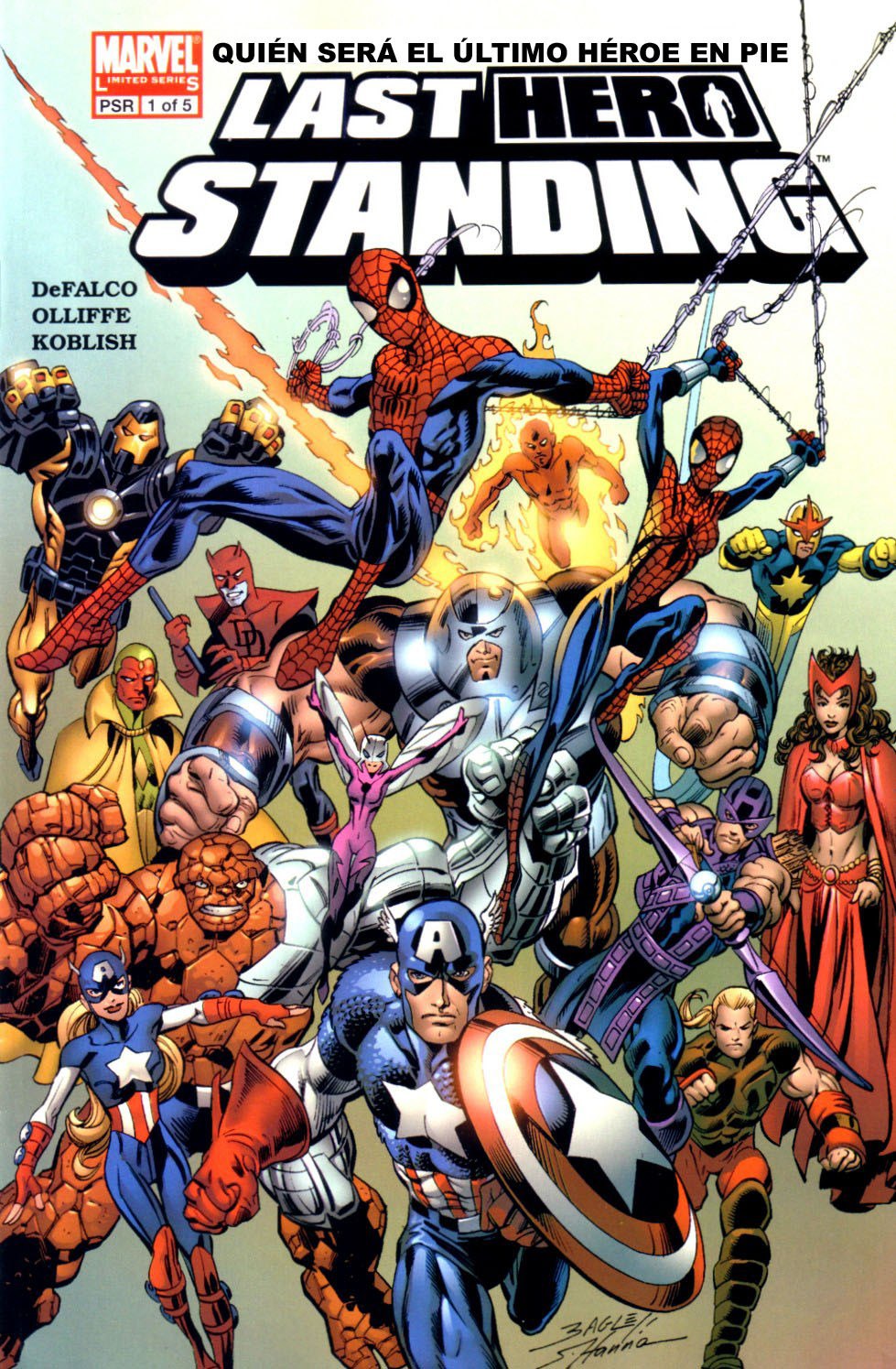 Portada ampliada de LAST HERO STANDING