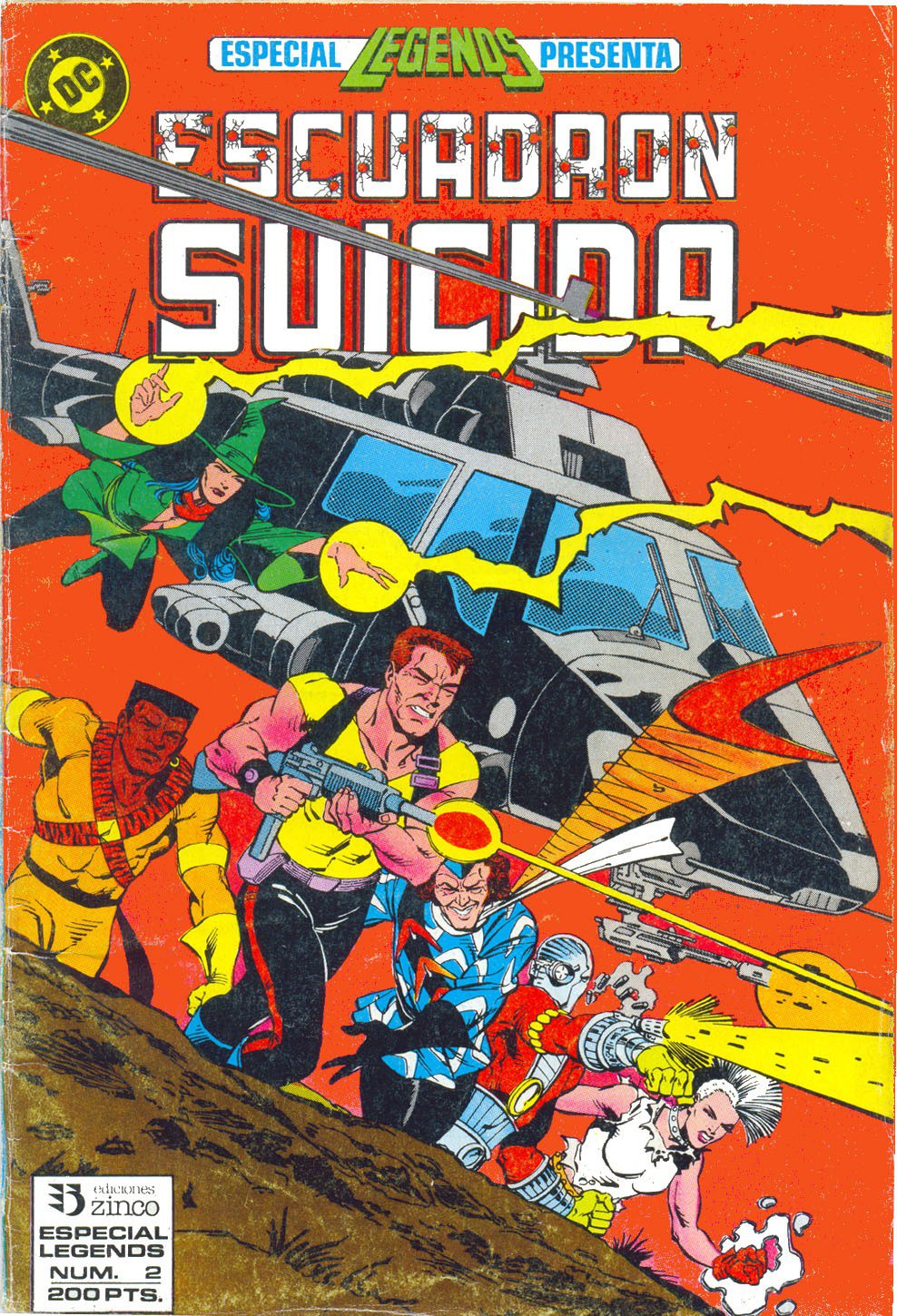 Portada ampliada de ESPECIAL ECENO PRESENTA ESCUADRON SUICIDA