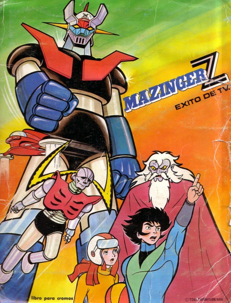 Portada ampliada de MAZINGER Z
