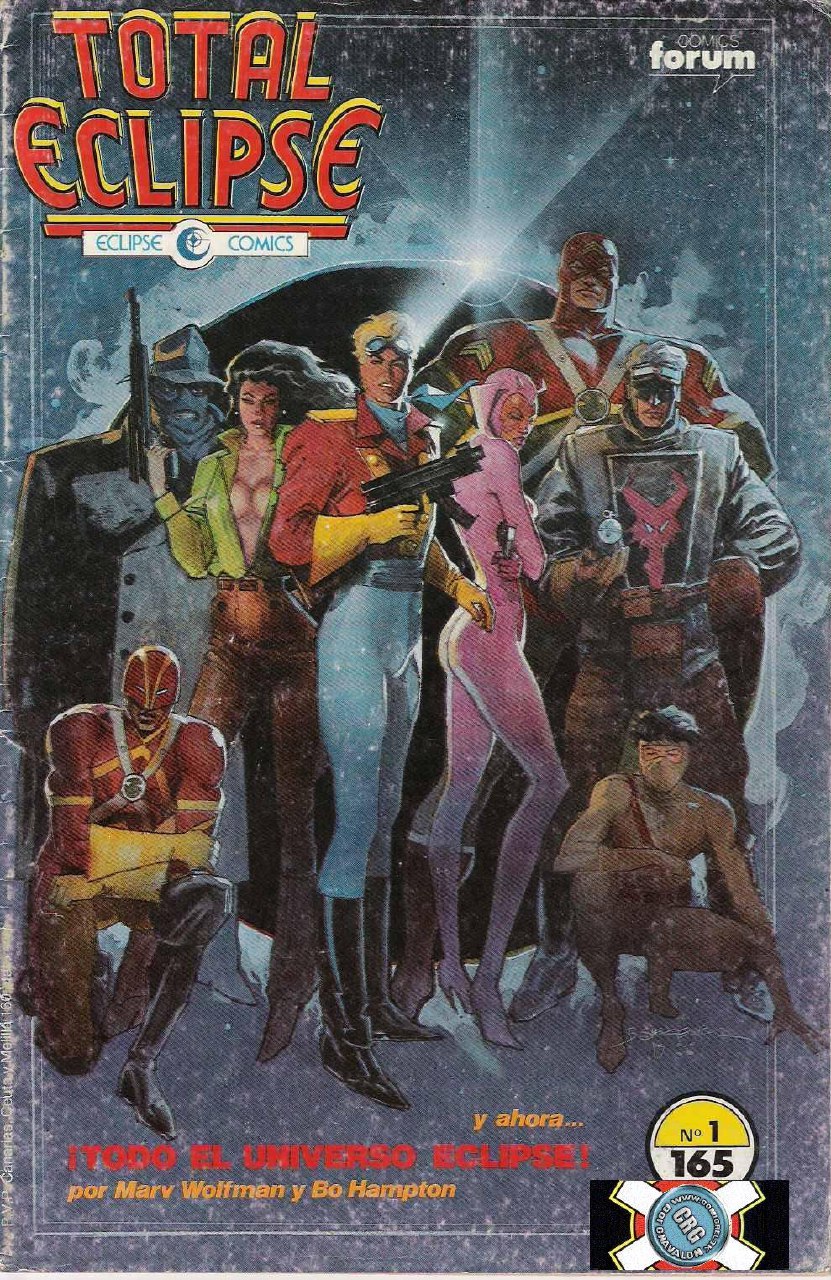 Portada ampliada de TOTAL ECLIPSE