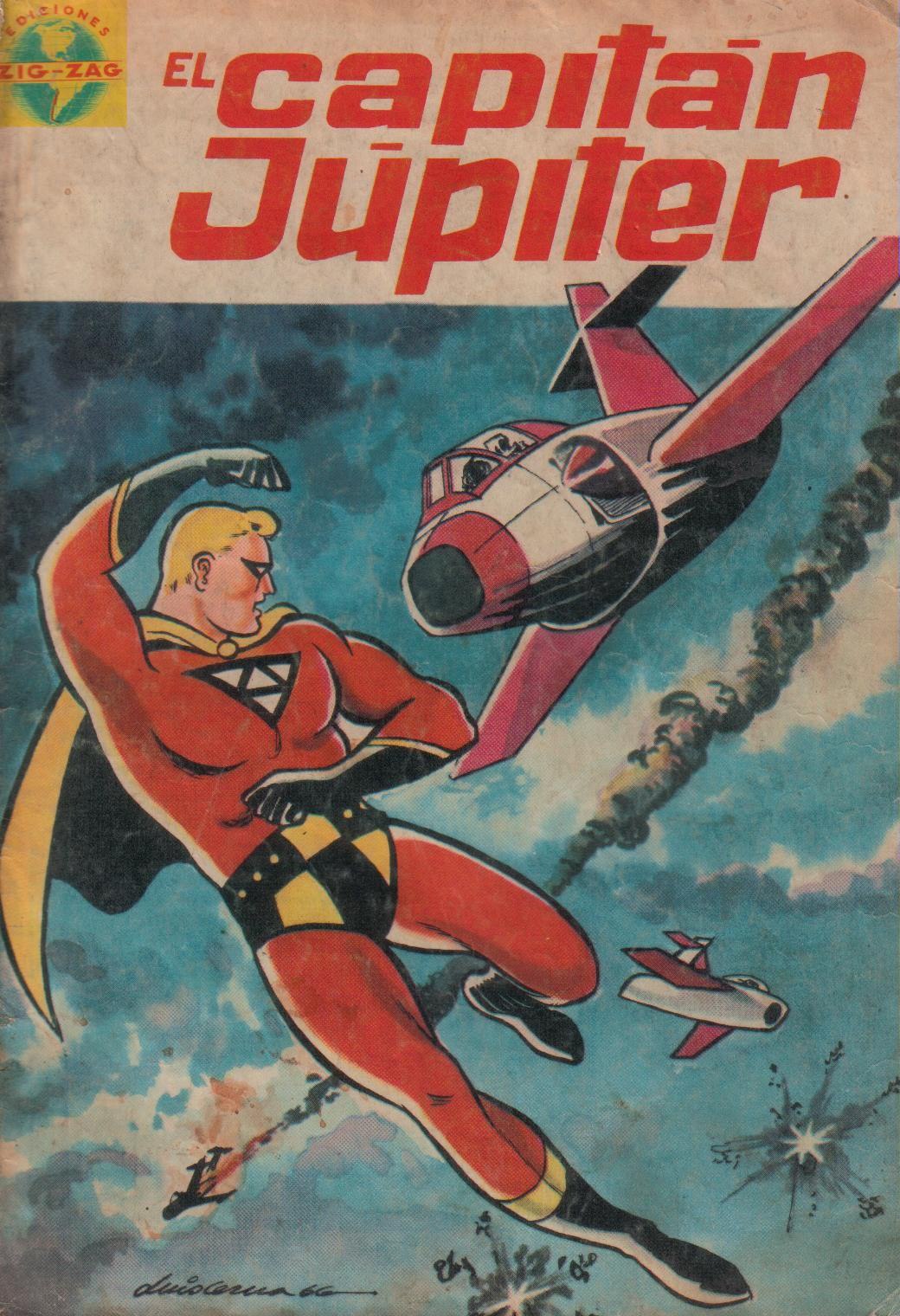 Portada ampliada de El capitán Jupiter