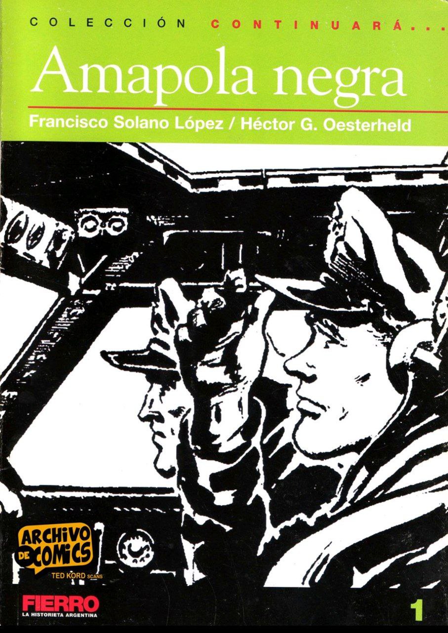 Portada ampliada de Amapola negra