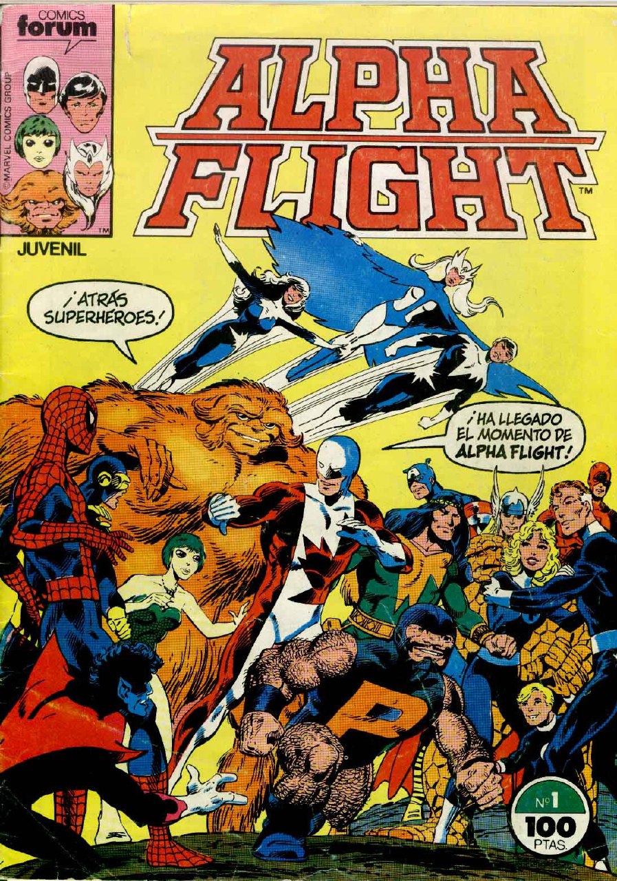 Portada ampliada de ALPHA FLIGHT