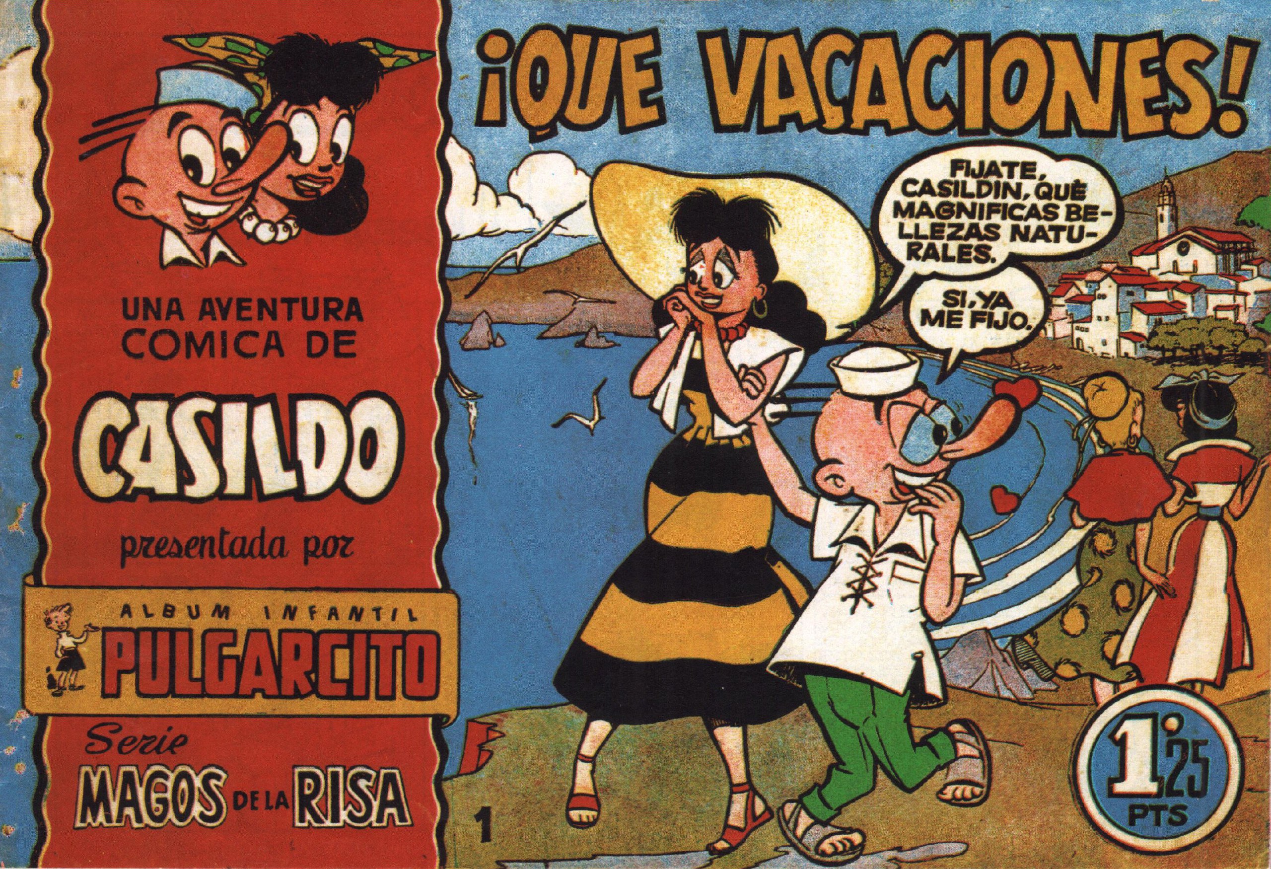 Portada ampliada de ¡Que Vacaciones!