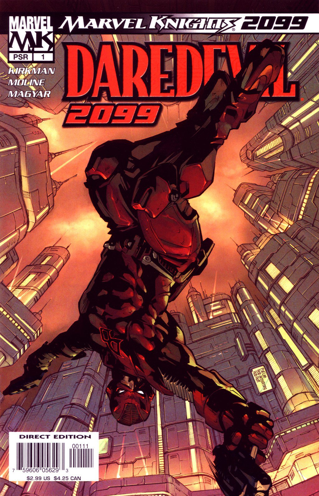 Portada ampliada de DAREDEVIL
