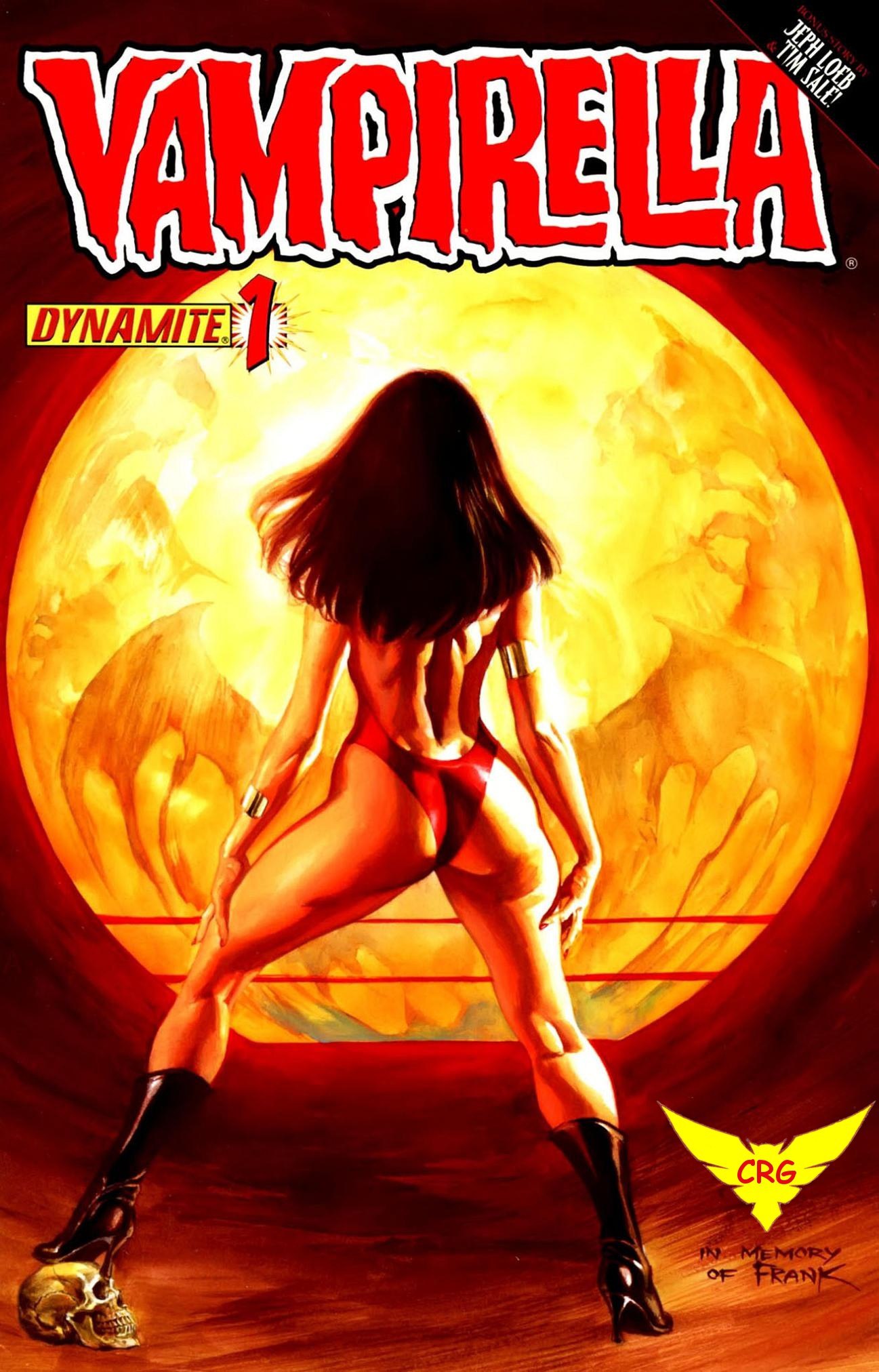 Portada ampliada de VAMPIRELLA