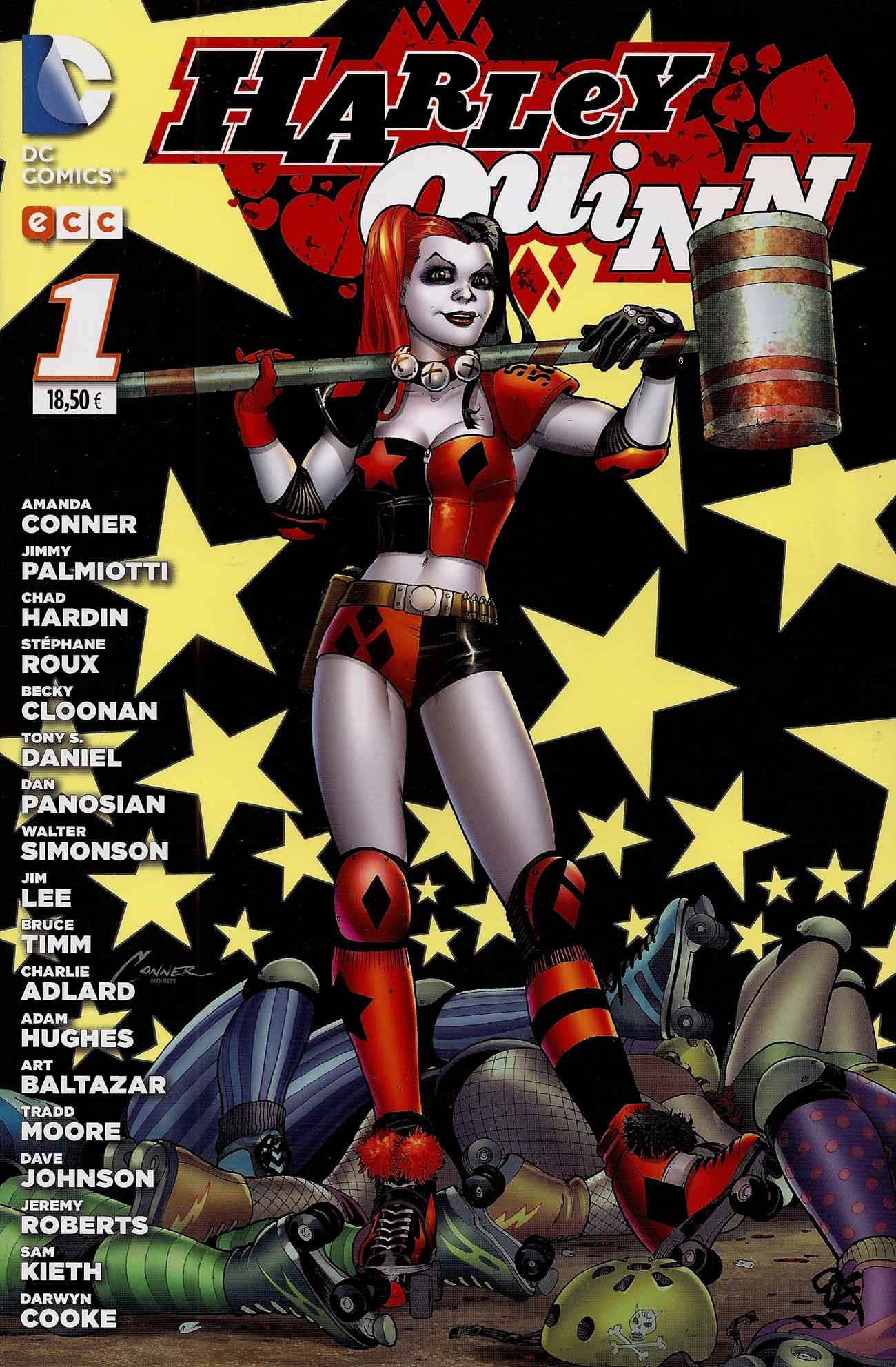 Portada ampliada de Harley Quinn