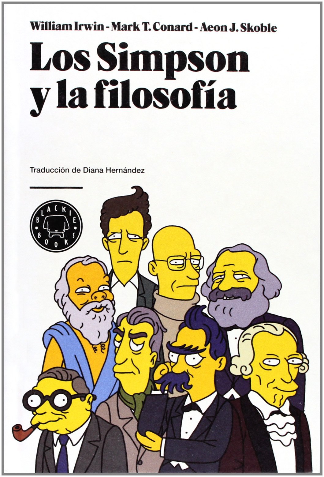 Portada ampliada de Los Simpson y la filosofía
