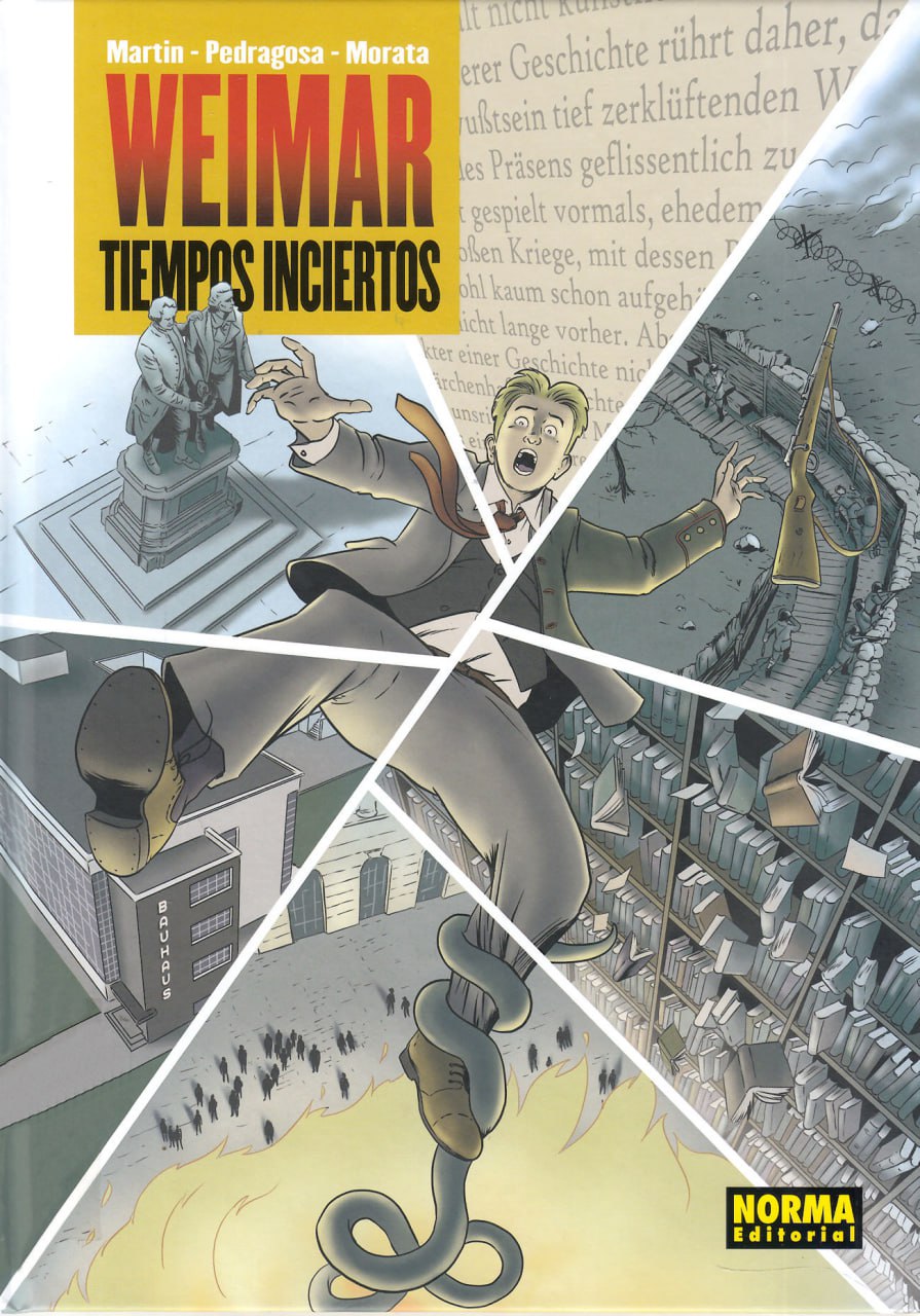 Portada ampliada de WEIMAR TIEMPOS INCIERTOS