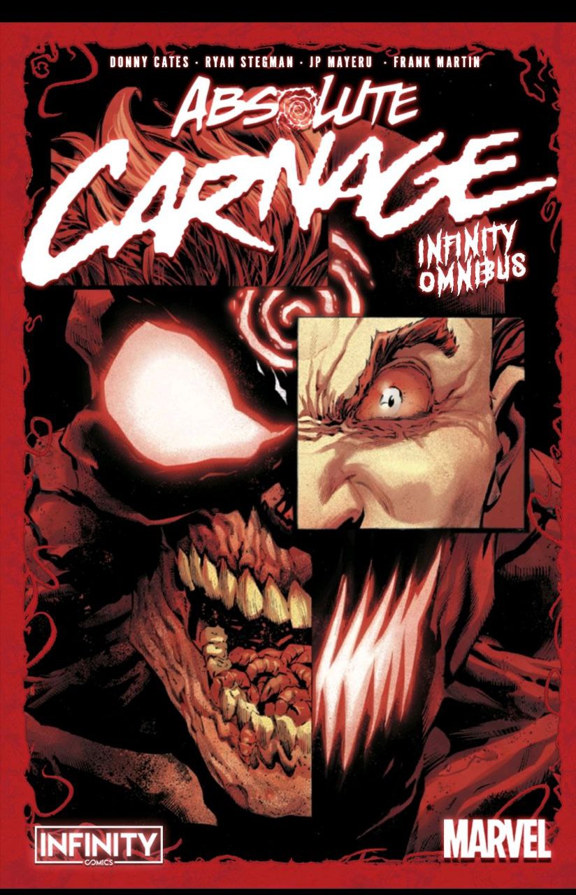 Portada ampliada de ABSOLUTE CARNAGE INFINITY OMNIBUS