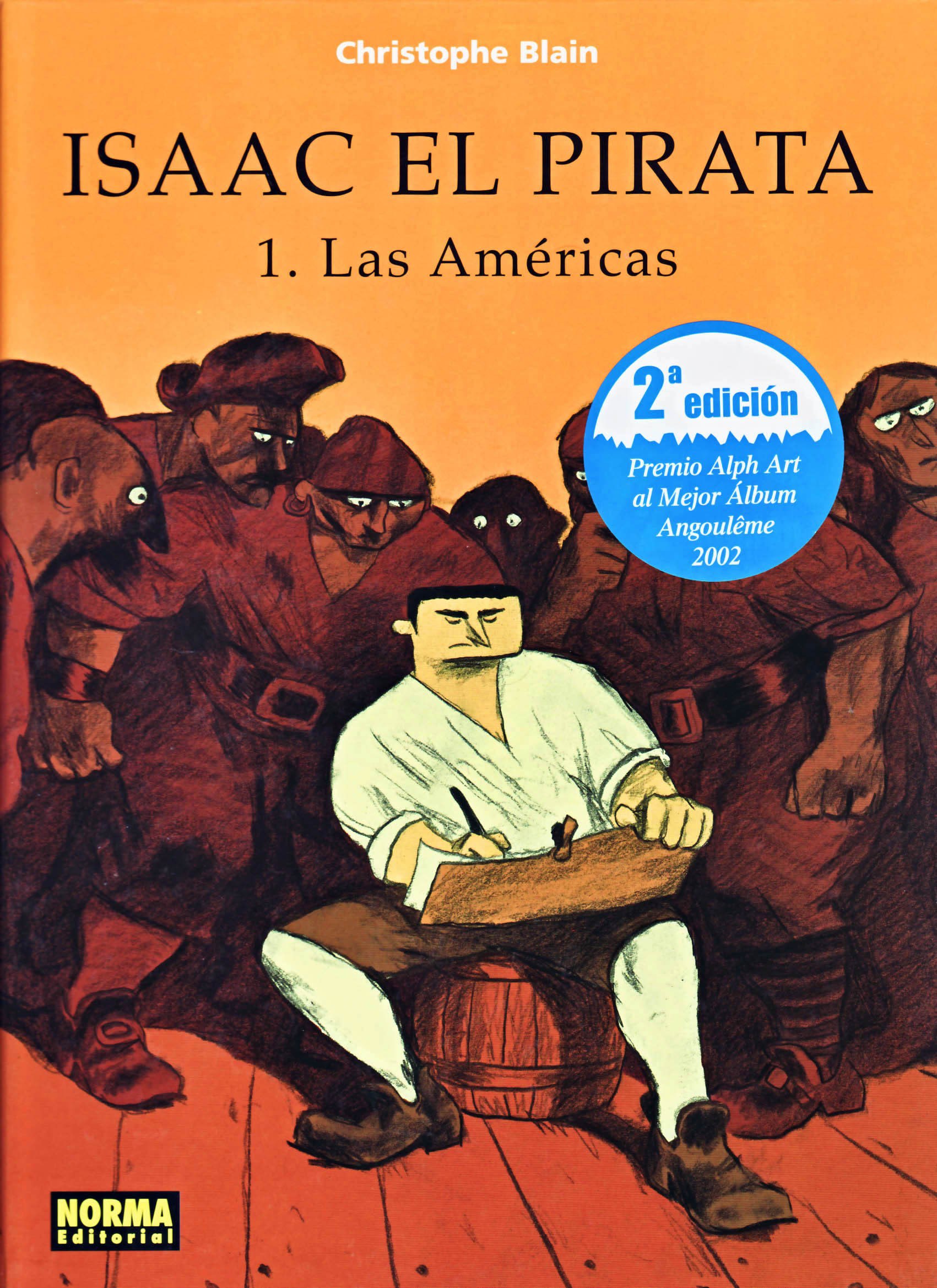Portada ampliada de ISAAC EL PIRATA 1. Las Américas