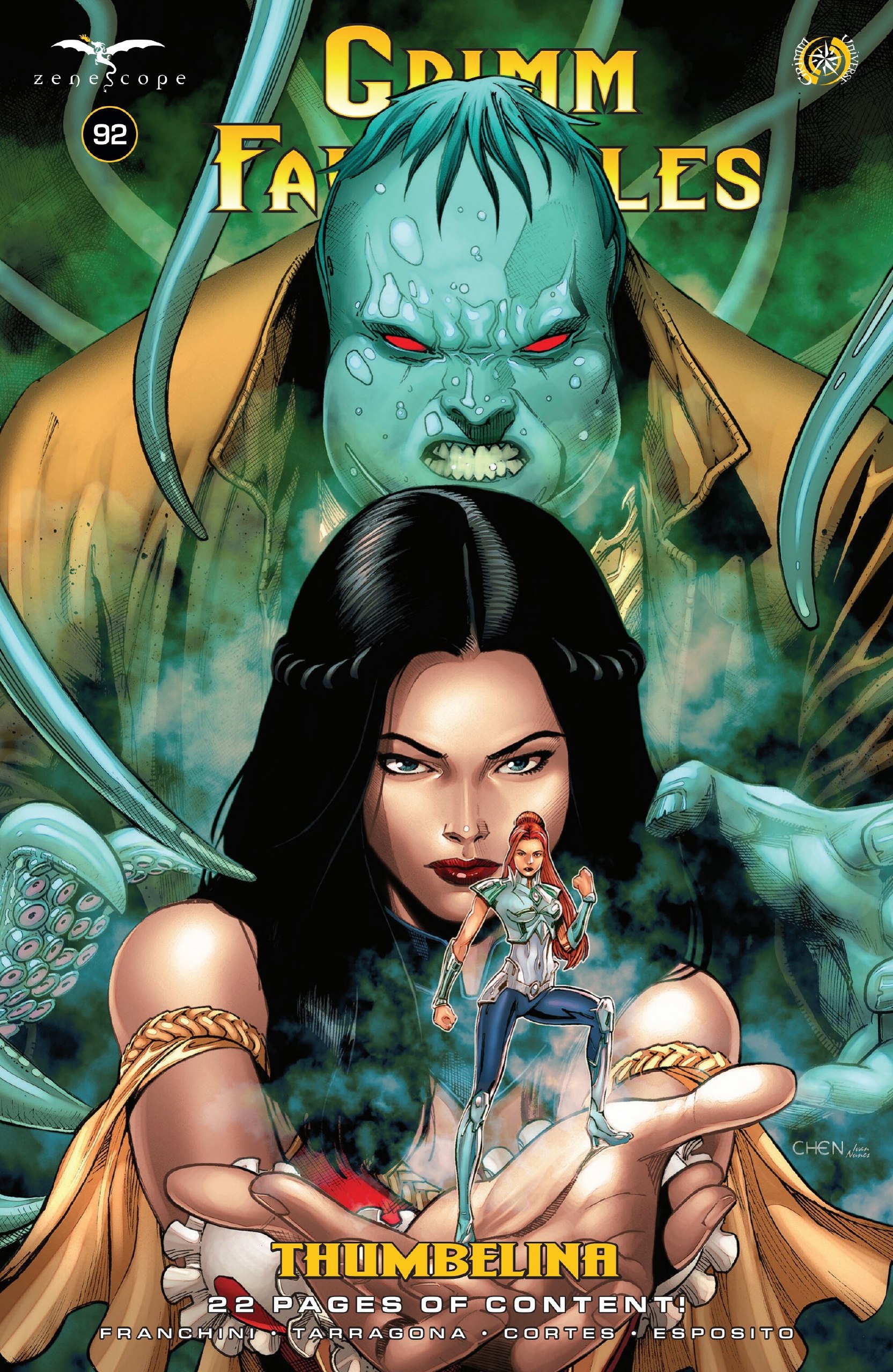 Portada ampliada de GRIMM FAIRYTALES