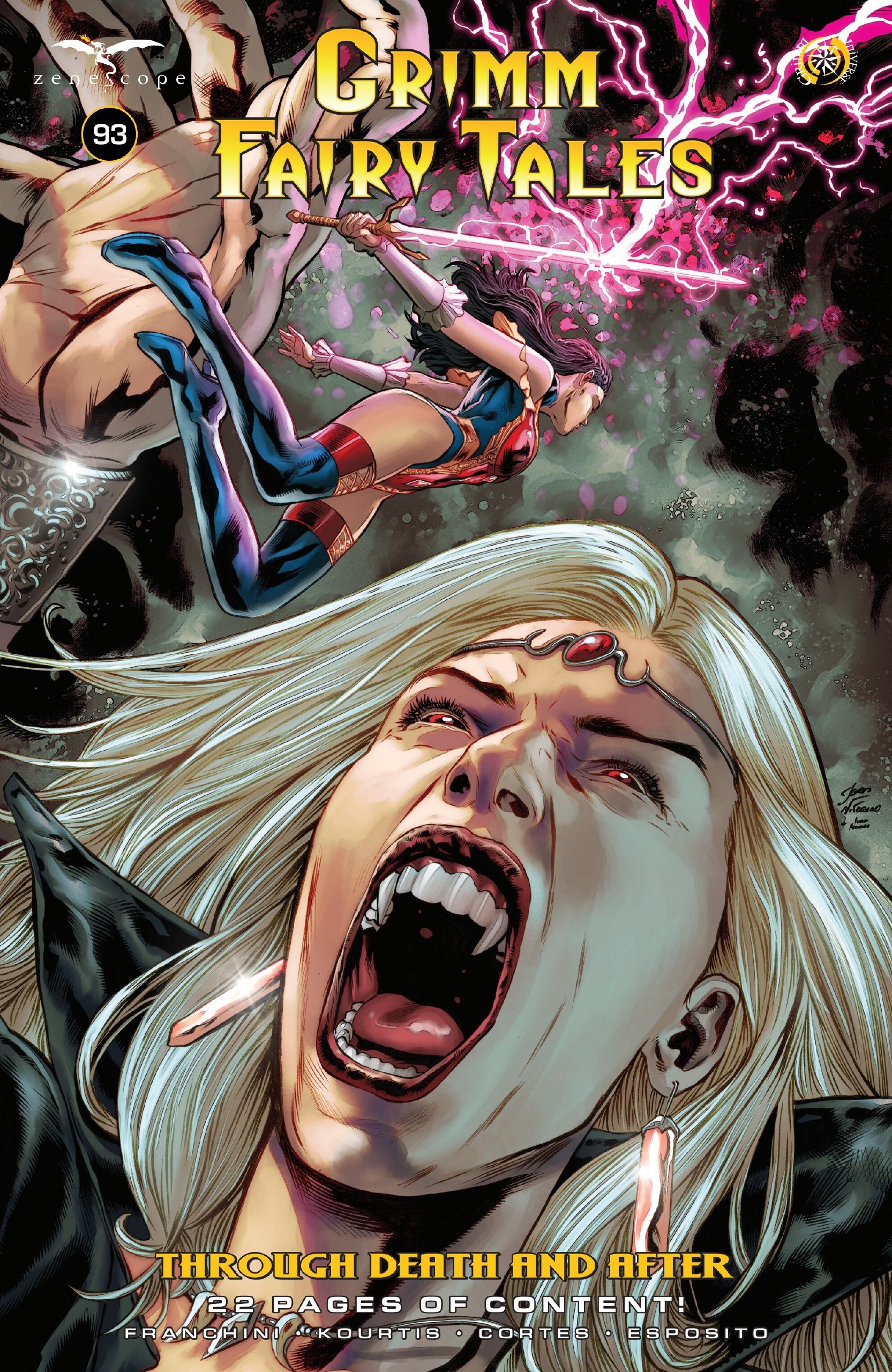 Portada ampliada de GRIMM FAIRY TALES
