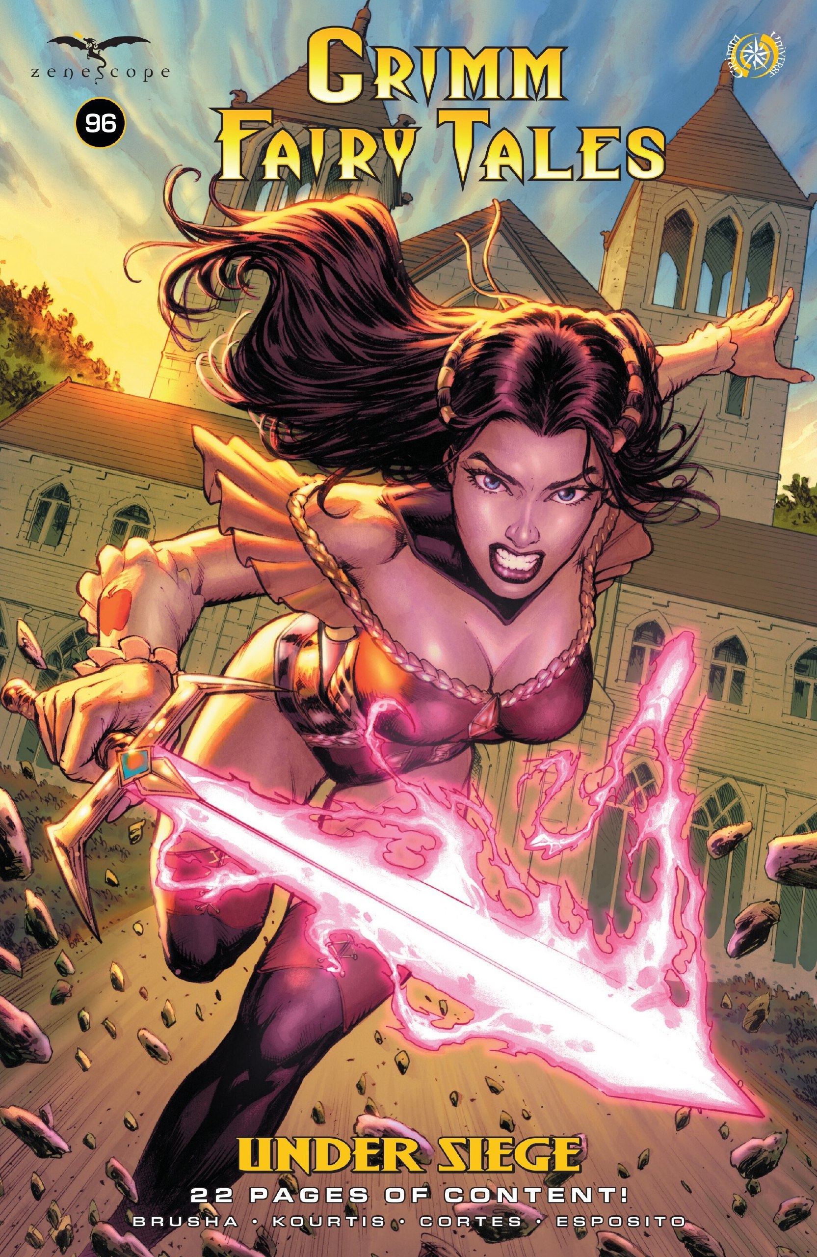 Portada ampliada de GRIMM FAIRY TALES
