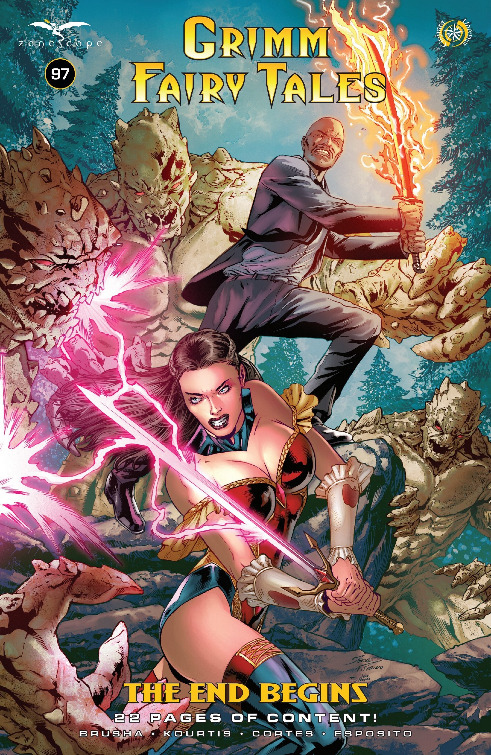 Portada ampliada de GRIMM FAIRY TALES