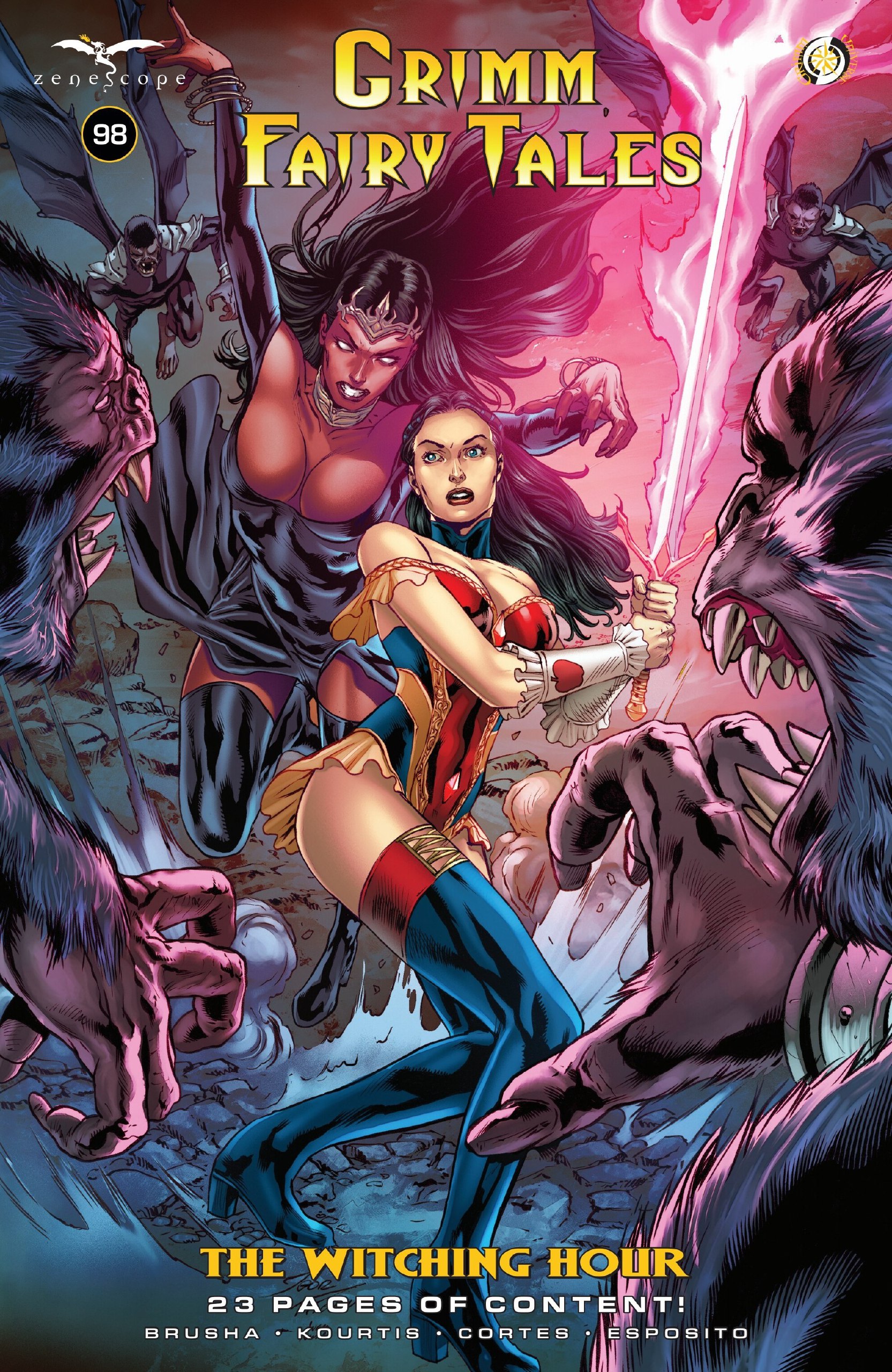 Portada ampliada de GRIMM FAIRY TALES