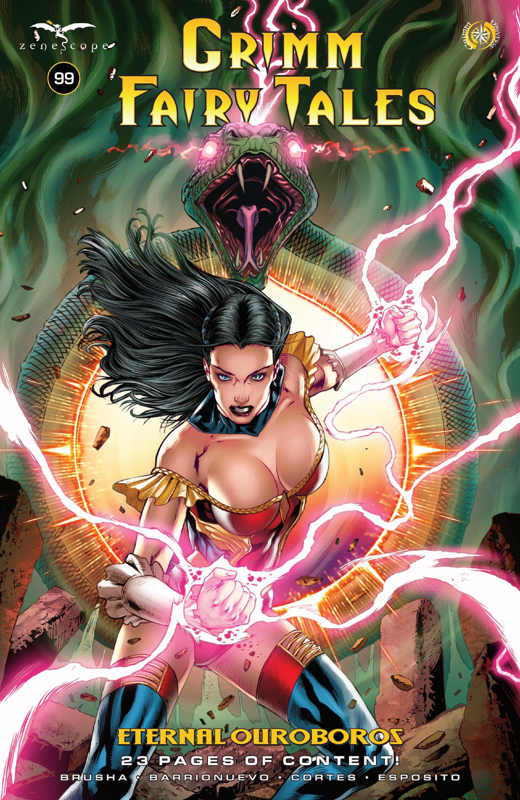 Portada ampliada de GRIMM FAIRY TALES