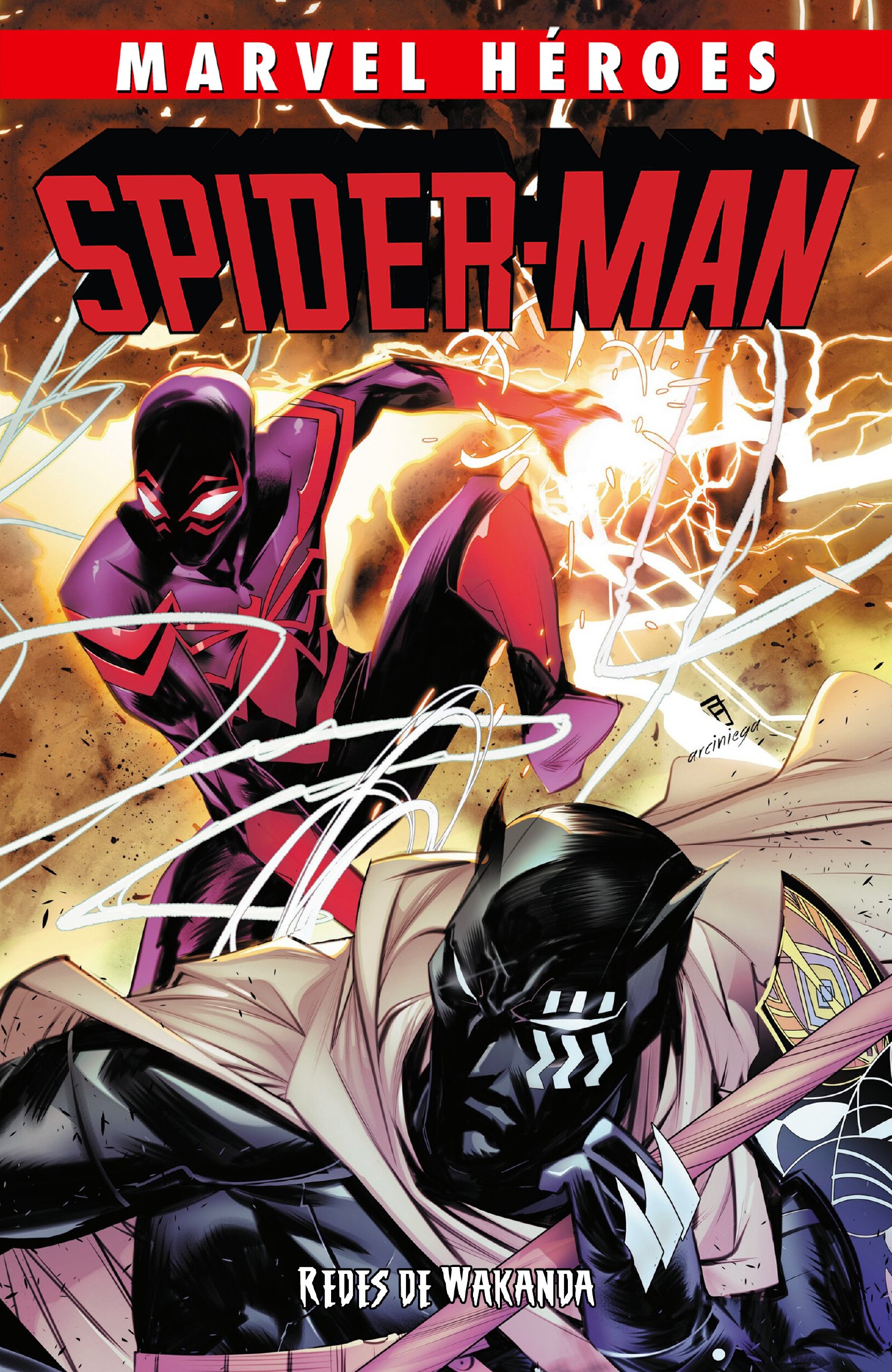 Portada ampliada de SPIDER-MAN