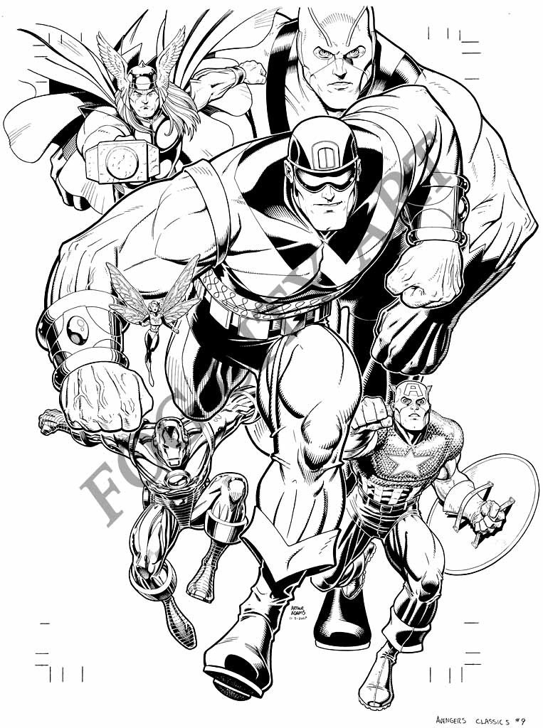 Portada ampliada de Imagenes de los Vengadores