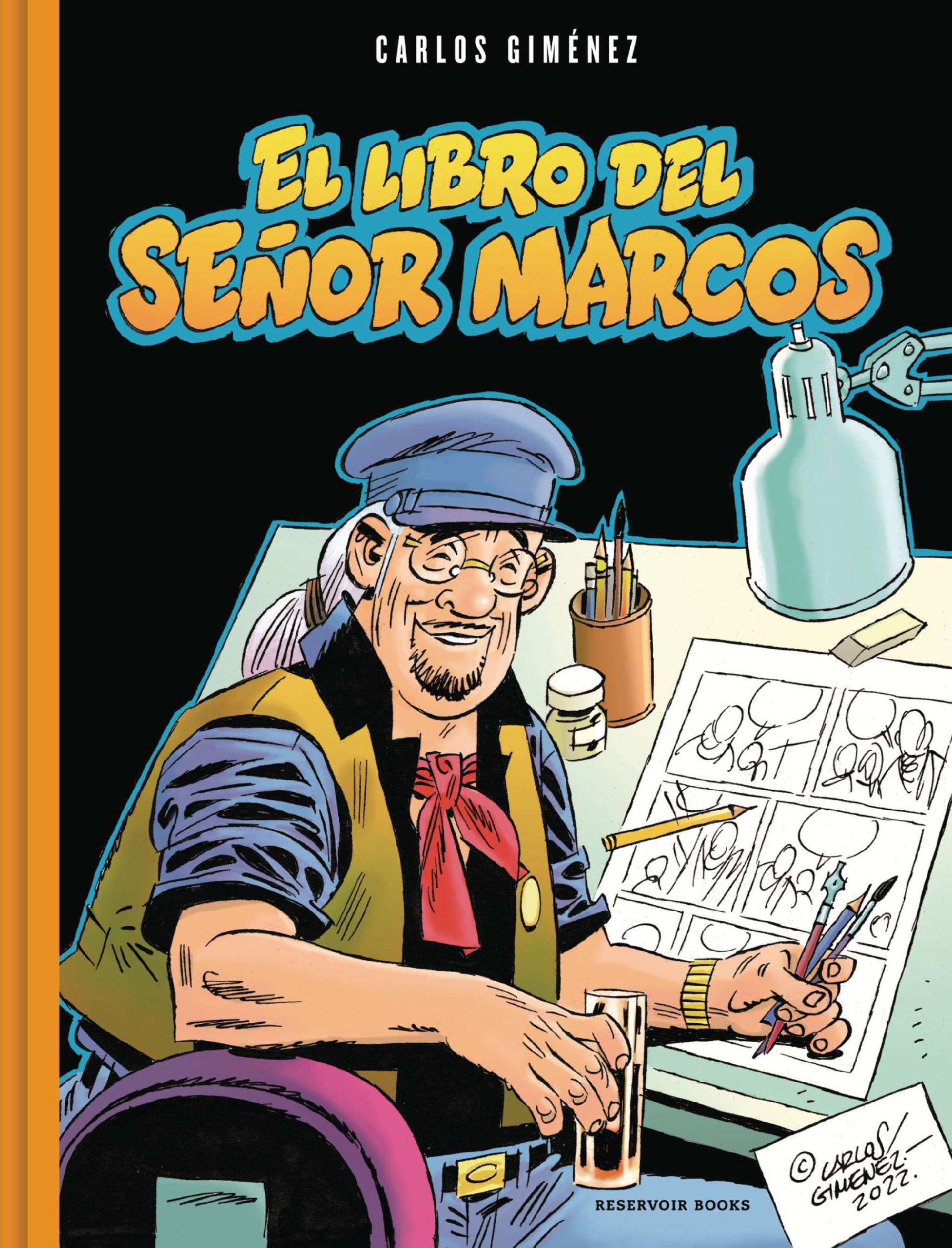Portada ampliada de El libro del Señor Marcos