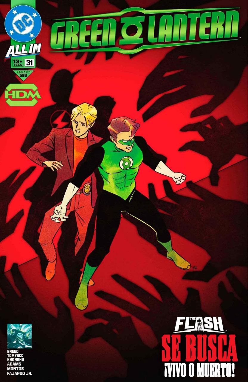 Portada ampliada de GREEN LANTERN