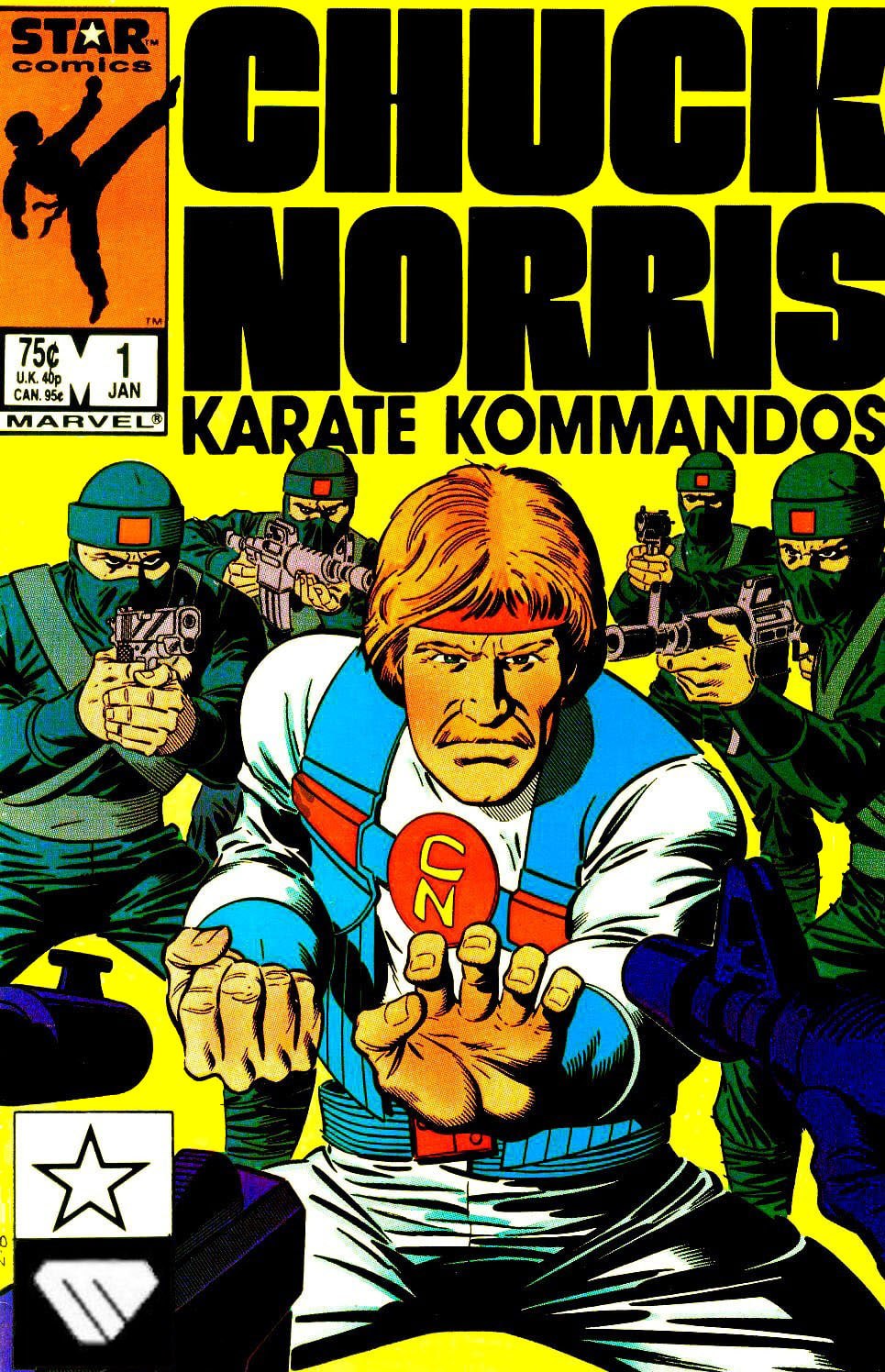Portada ampliada de CHUCK NORRIS KARATE KOMMANDOS